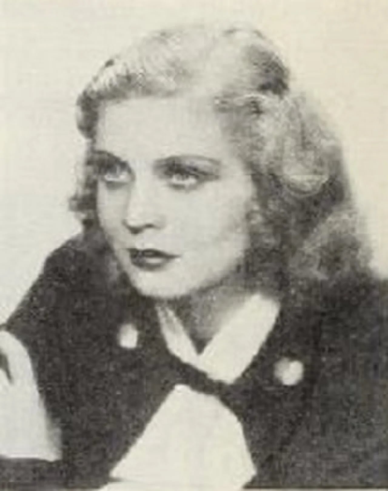 Porträt von Dorothy Dell (1915–1934) – Gedenkseite