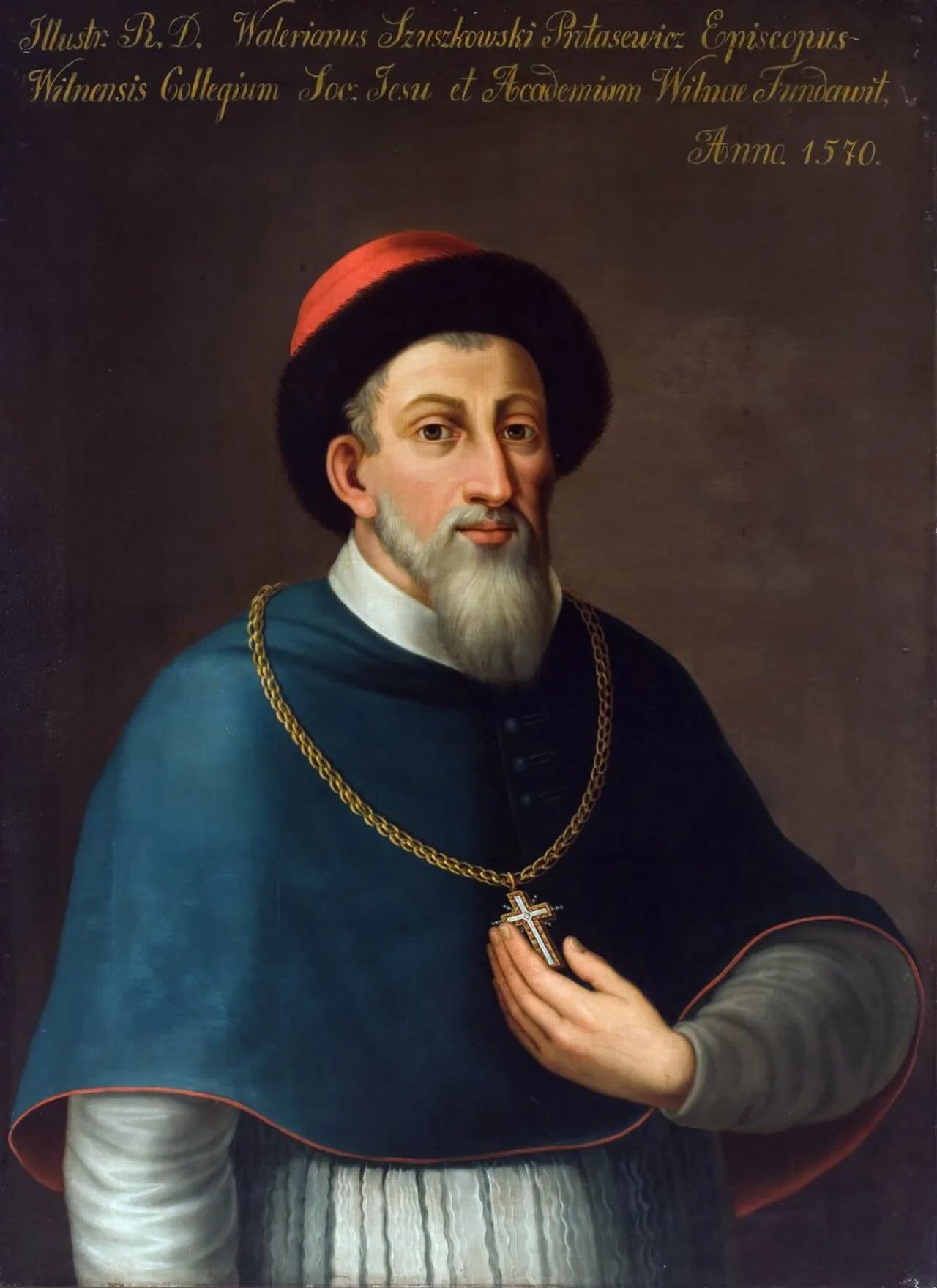 Porträt von Walerian Protasewicz (1505–1579) – Gedenkseite