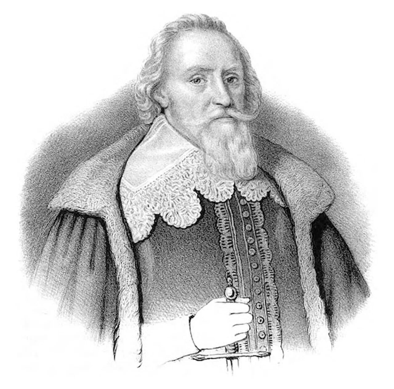 Porträt von Johan Skytte (1577–1645) – Gedenkseite