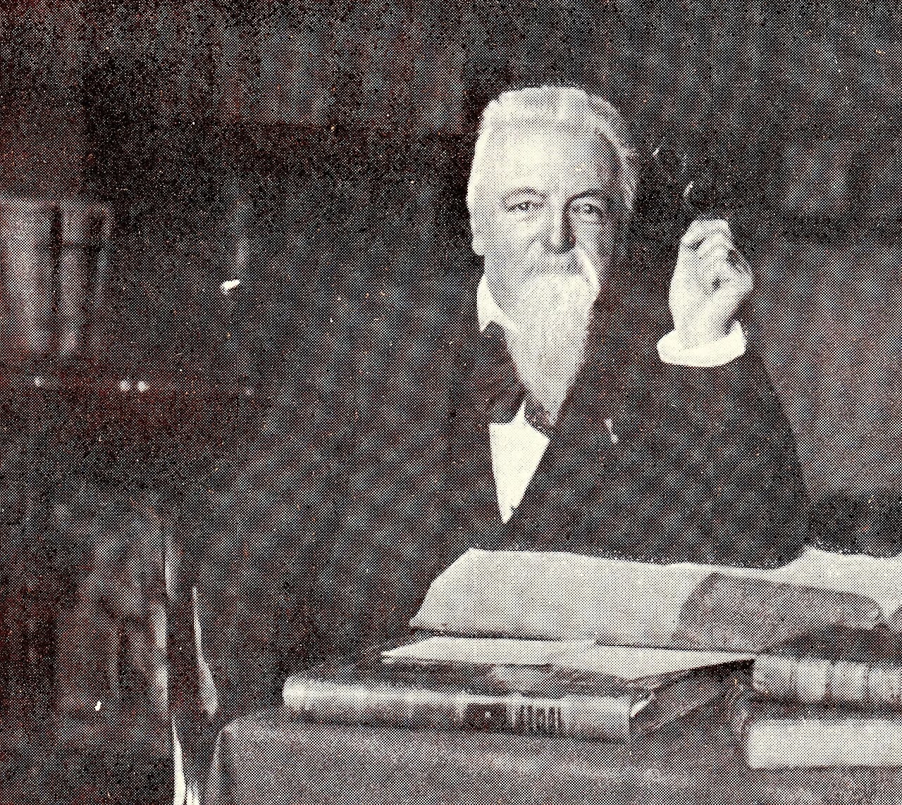 Porträt von Sybrandus Johannes Fockema Andreae (1844–1921) – Gedenkseite