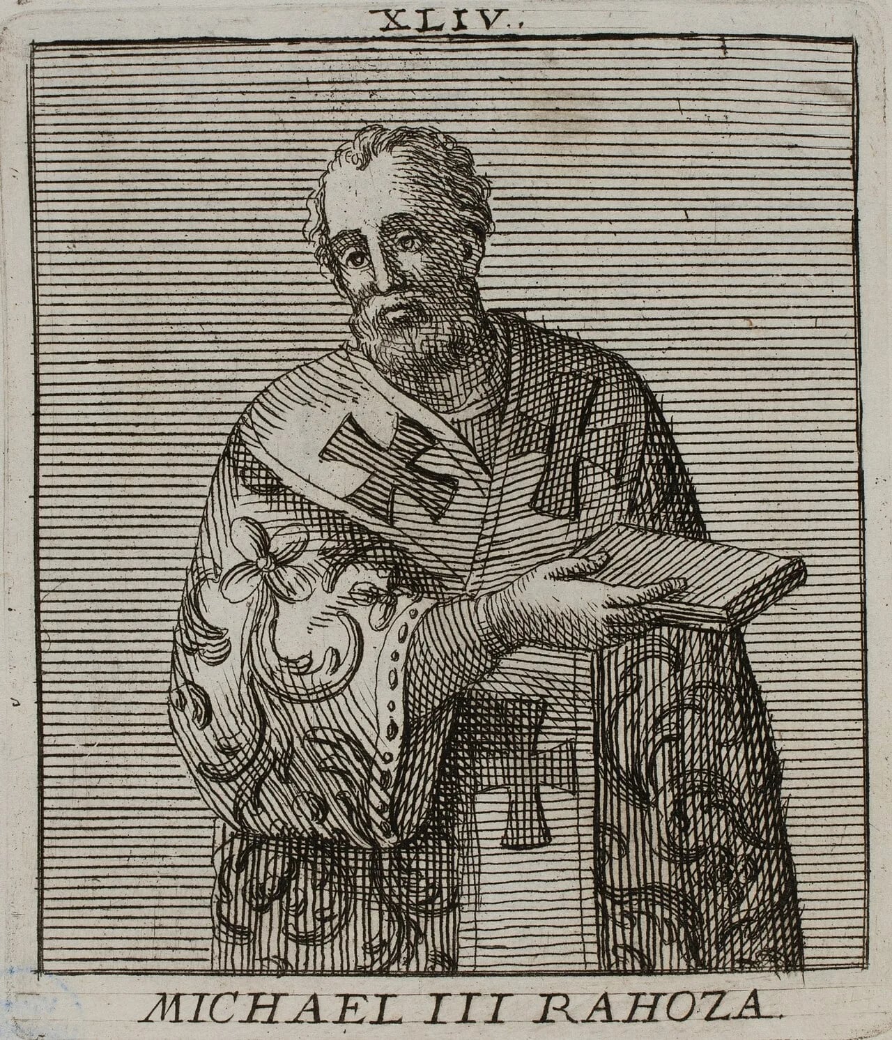 Porträt von Michał Rahoza (1540–1599) – Gedenkseite