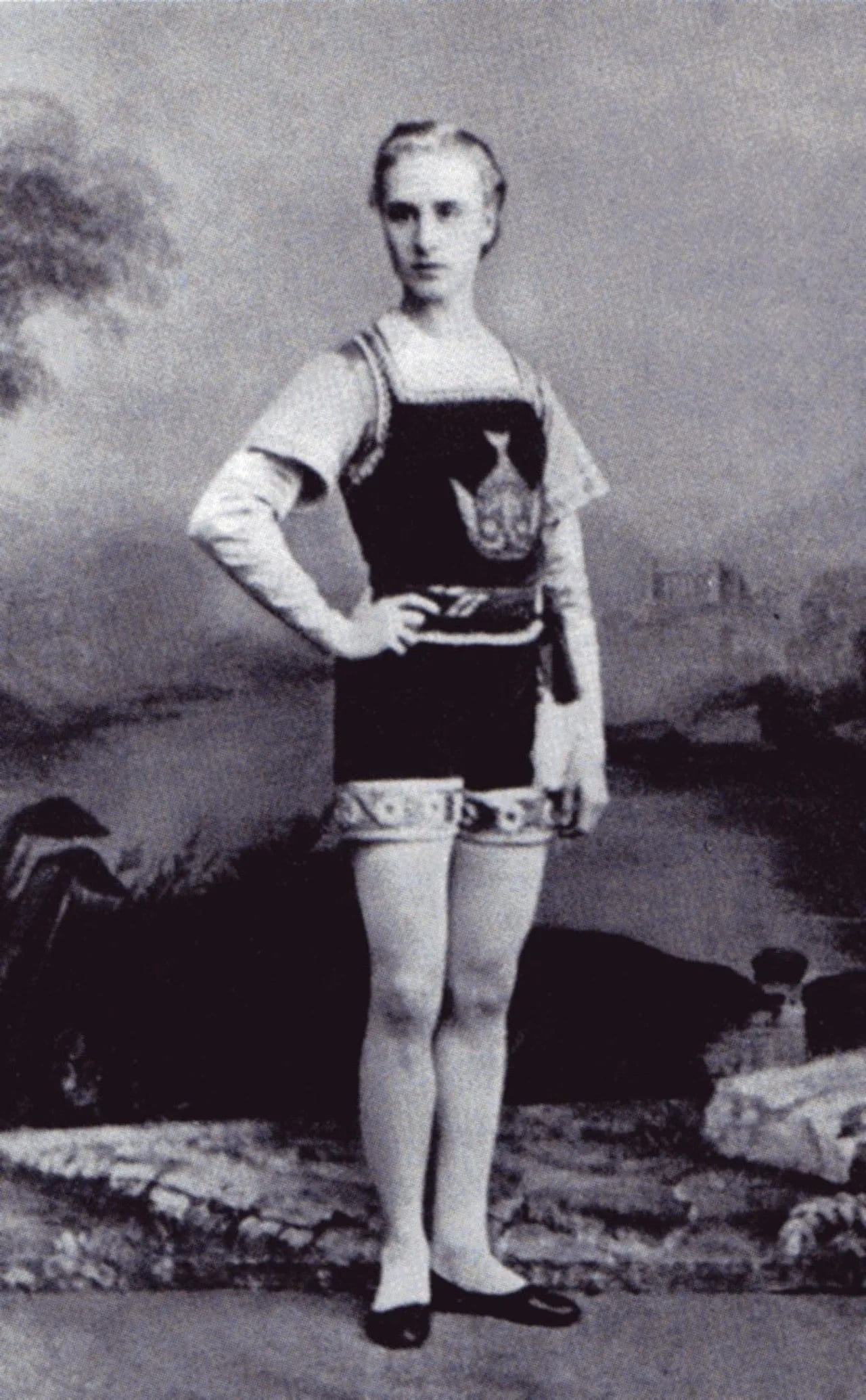 Porträt von Pawel Andrejewitsch Gerdt (1844–1917) – Gedenkseite