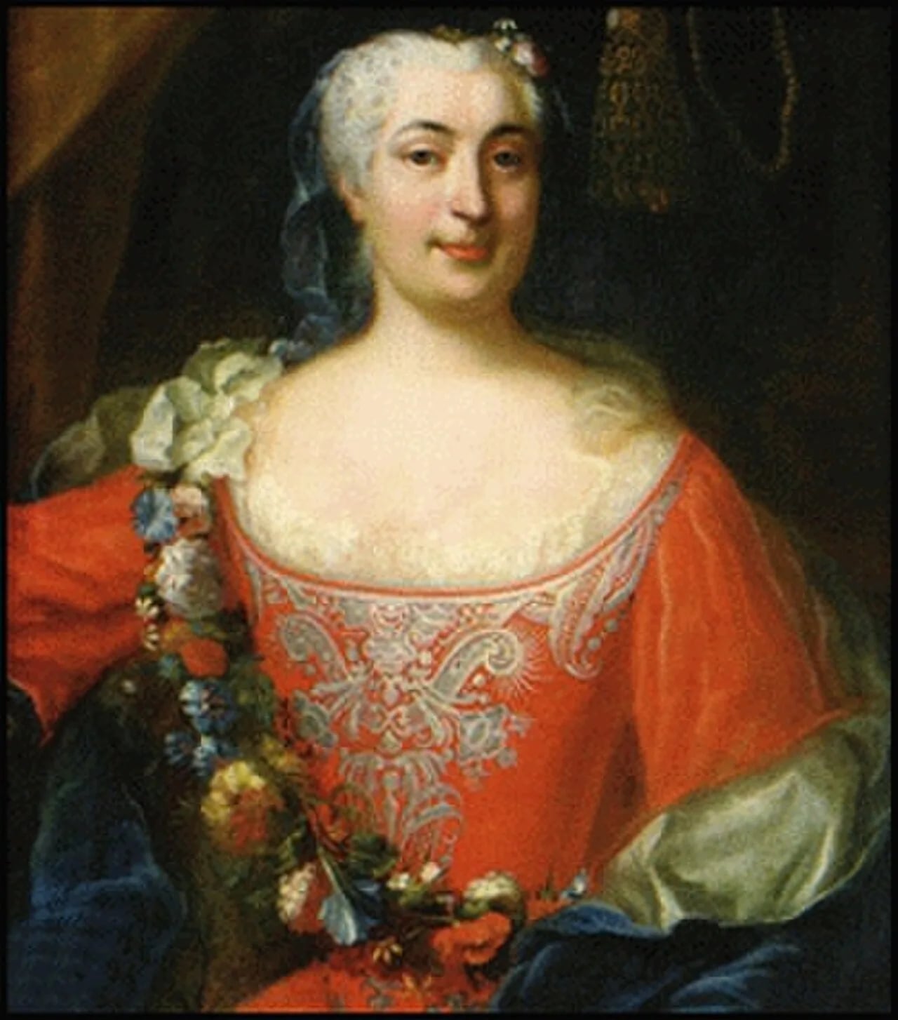 Porträt von Hedvig Taube (1714–1744) – Gedenkseite