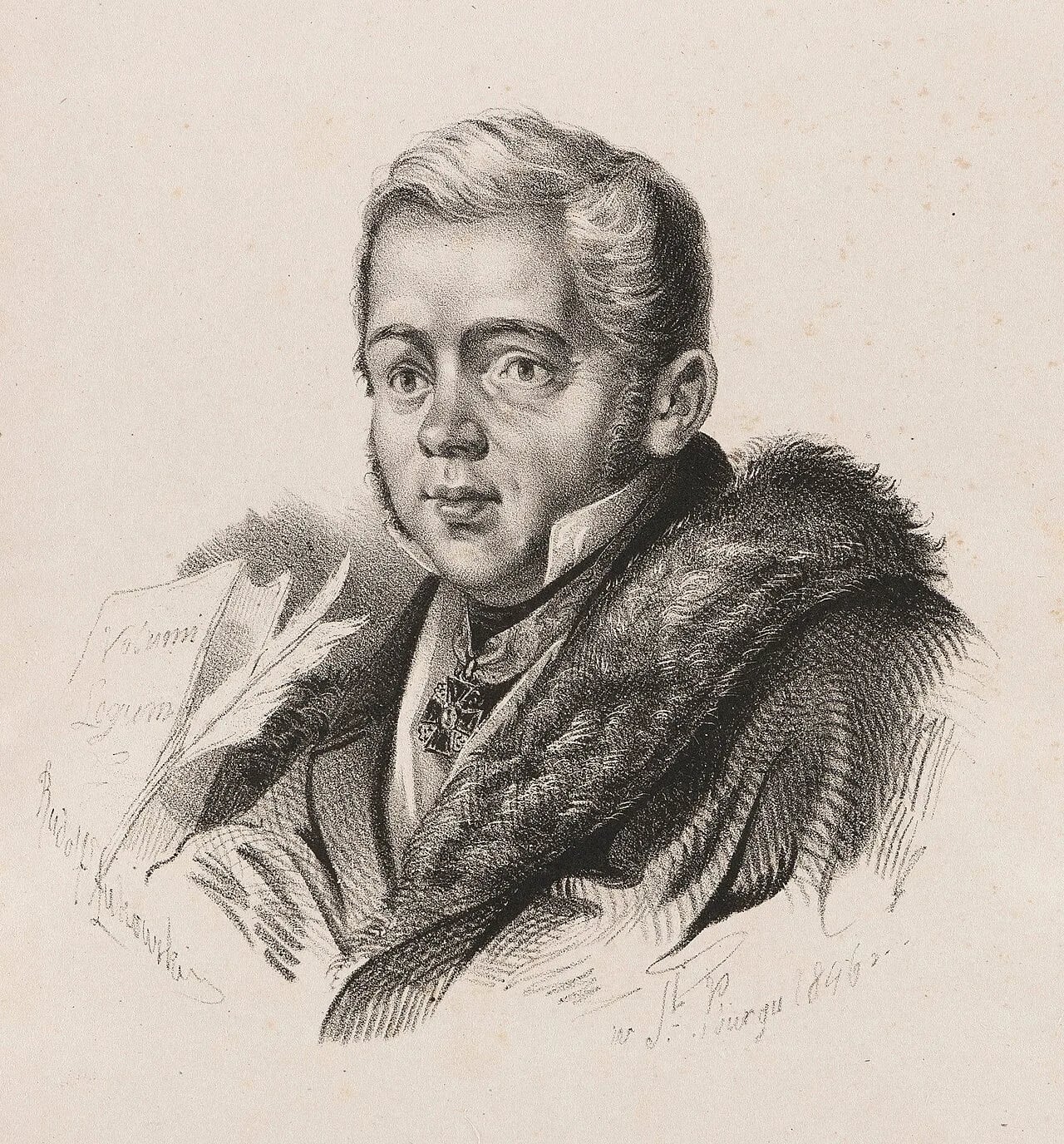 Porträt von Ignacy Daniłowicz (1788–1843) – Gedenkseite