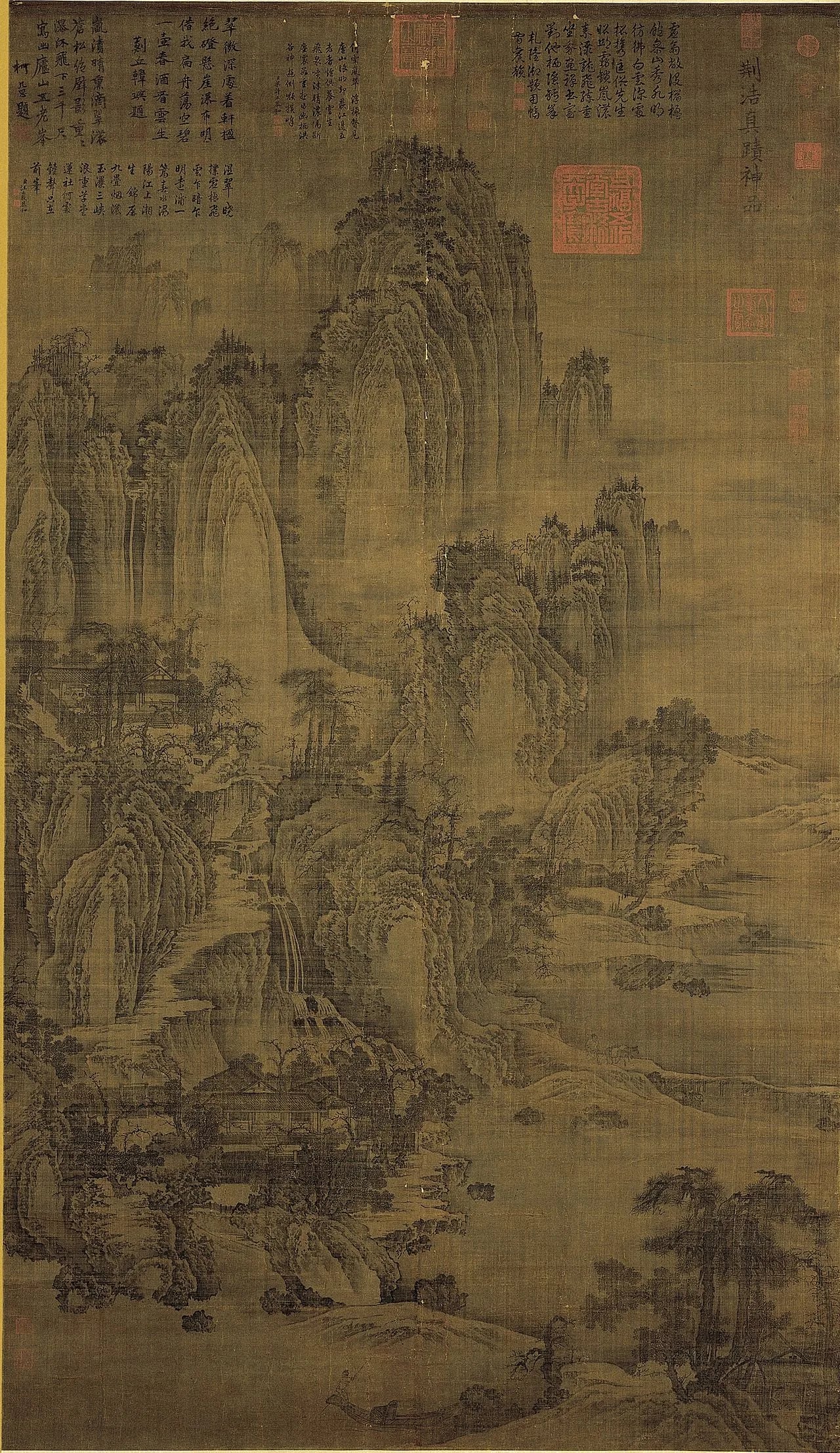 Portrait of Jing Hao (855–915) – memorial page