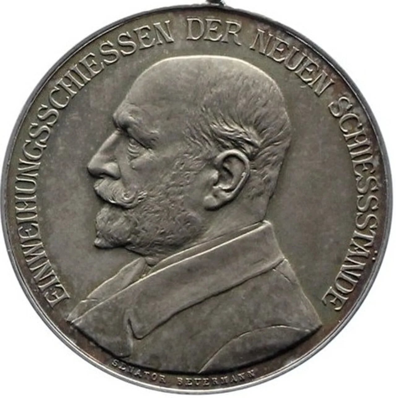 Portrait of Carl Beuermann (1855–1937) – memorial page