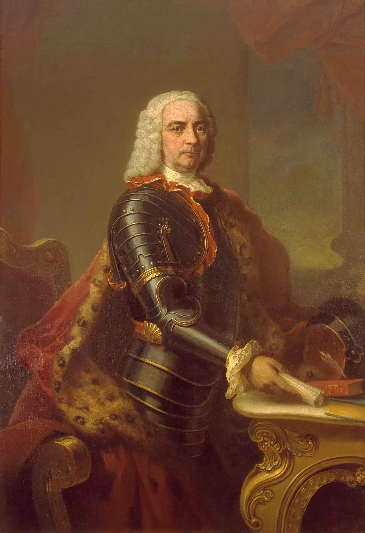 Portrait of Jean-Jacques Desandrouin (1682–1761) – memorial page