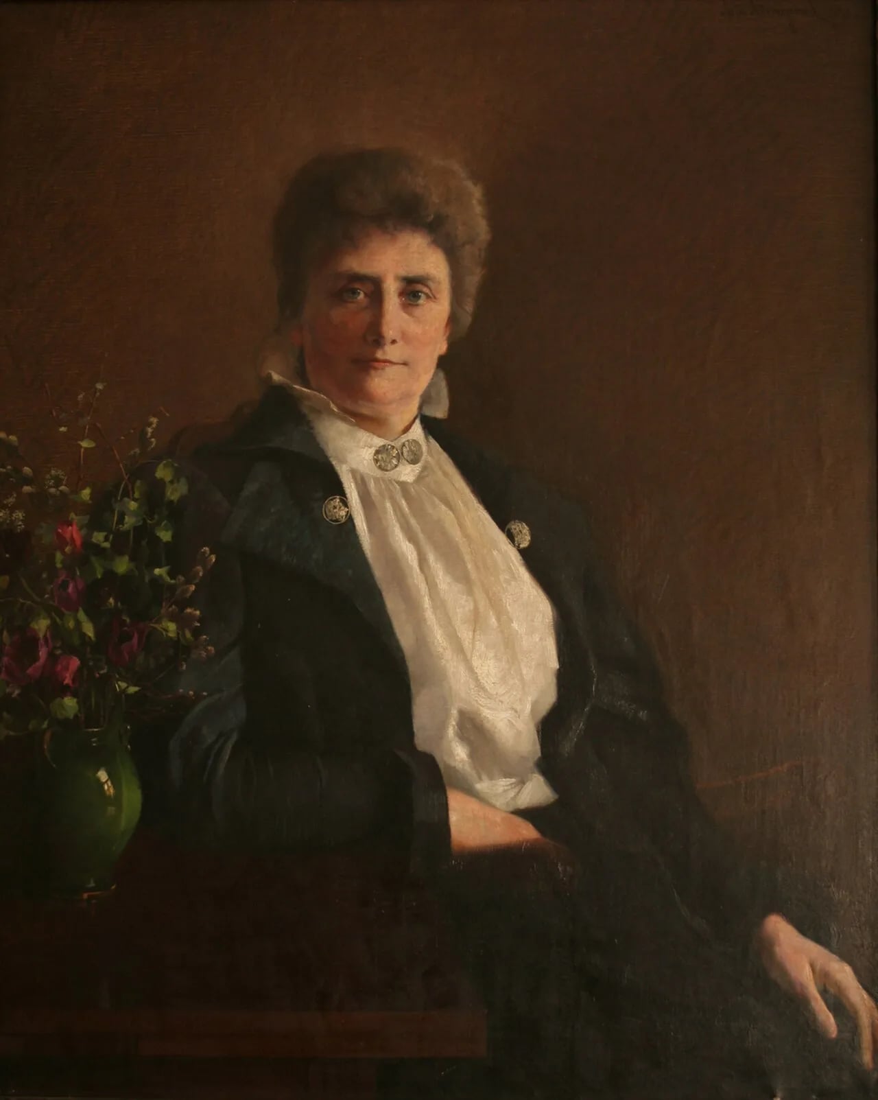 Portrait of Gina Krog (1847–1916) – memorial page