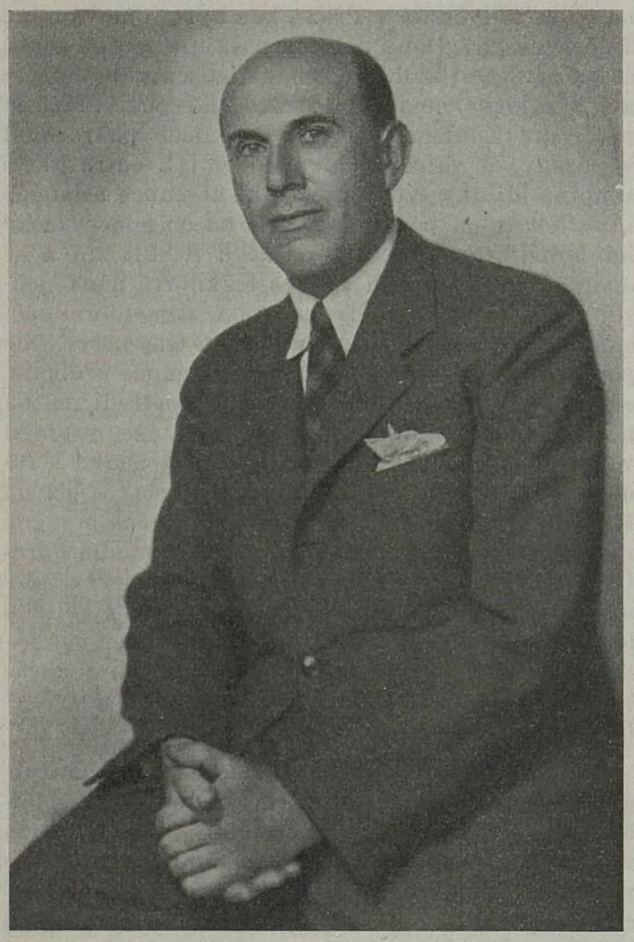 Porträt von Josef Rejsek (1892–1936) – Gedenkseite
