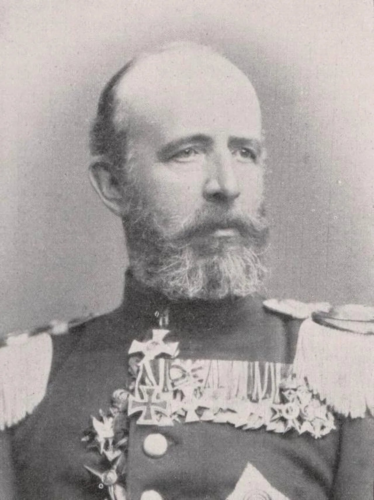 Porträt von Heinrich Adalbert zu Rantzau (1834–1891) – Gedenkseite