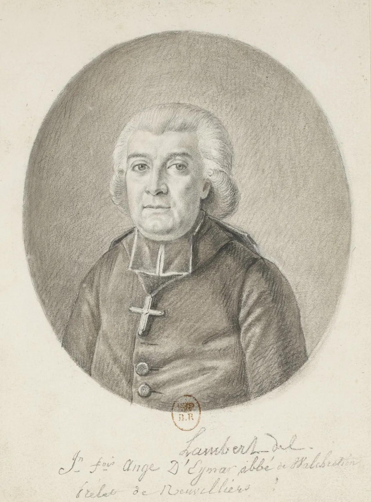 Porträt von Jean-François-Ange d'Eymar (1741–1807) – Gedenkseite