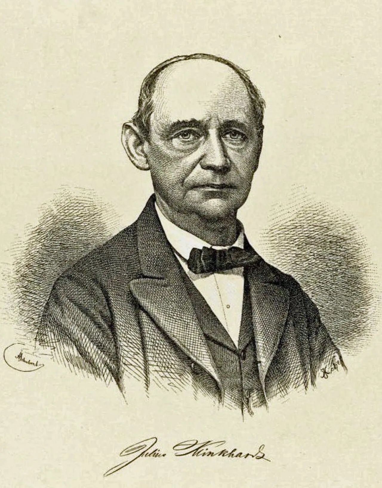 Portrait of Julius Klinkhardt (1810–1881) – memorial page