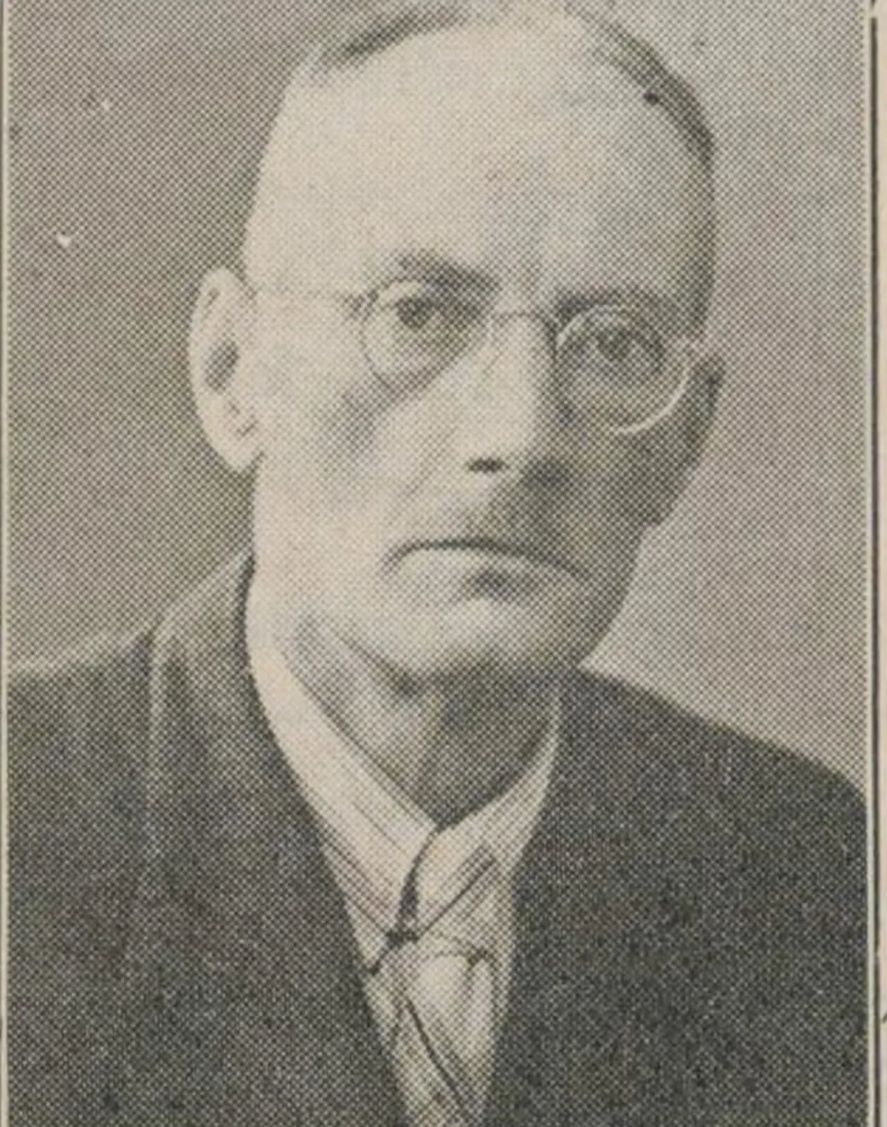 Portrait of Johan Gijsbert van Houten (1895–1986) – memorial page
