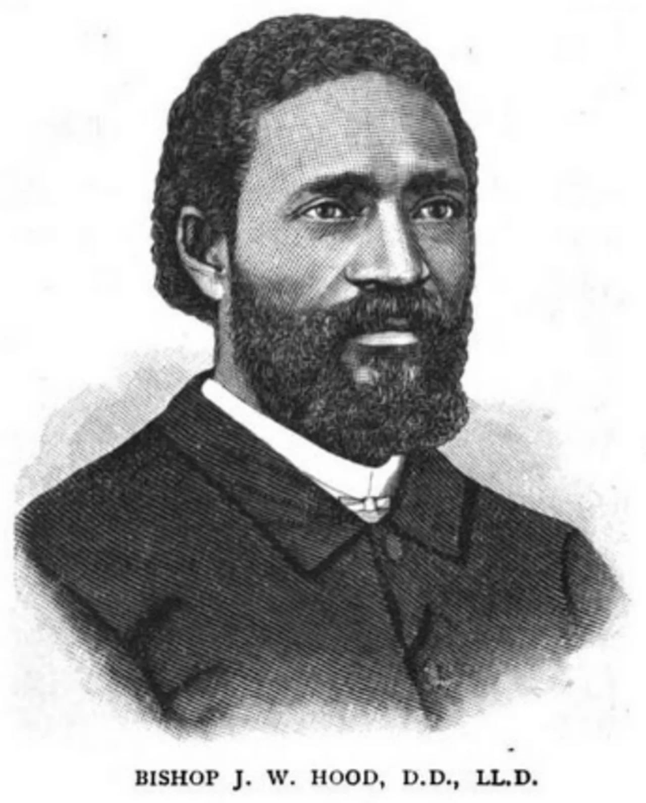 Porträt von James W. Hood (1831–1918) – Gedenkseite