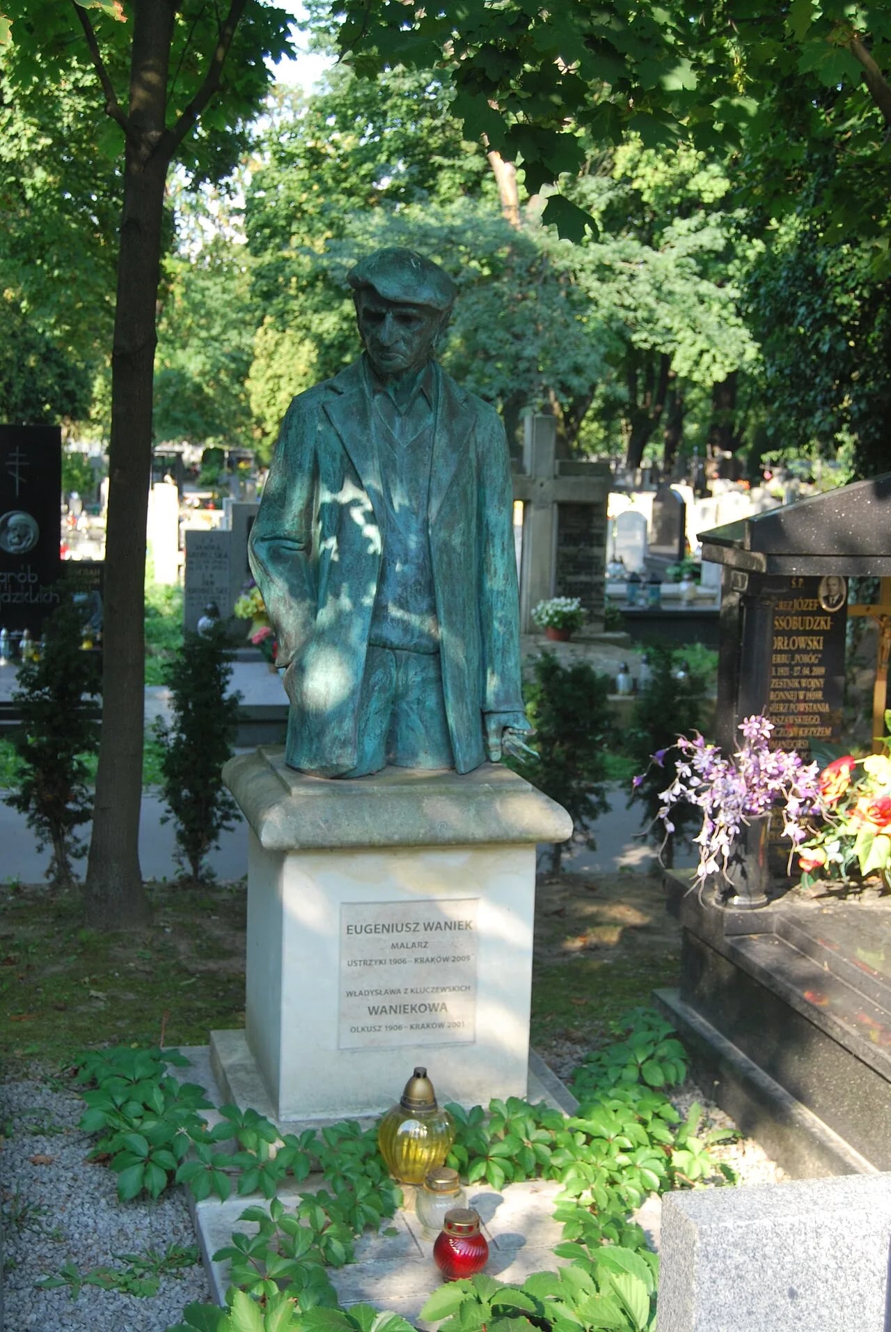 Portrait of Eugeniusz Waniek (1906–2009) – memorial page