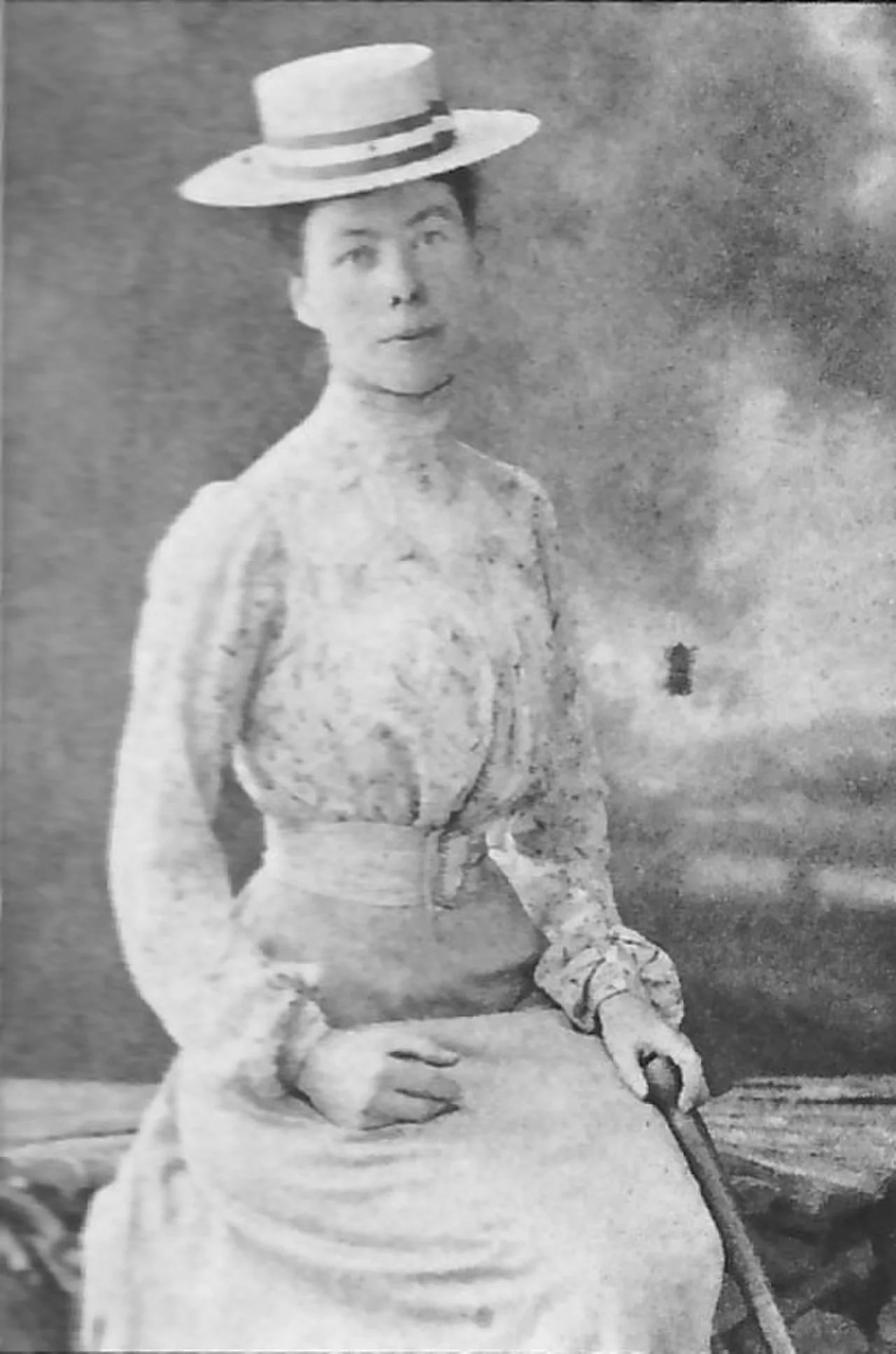 Porträt von Lena Rice (1866–1907) – Gedenkseite
