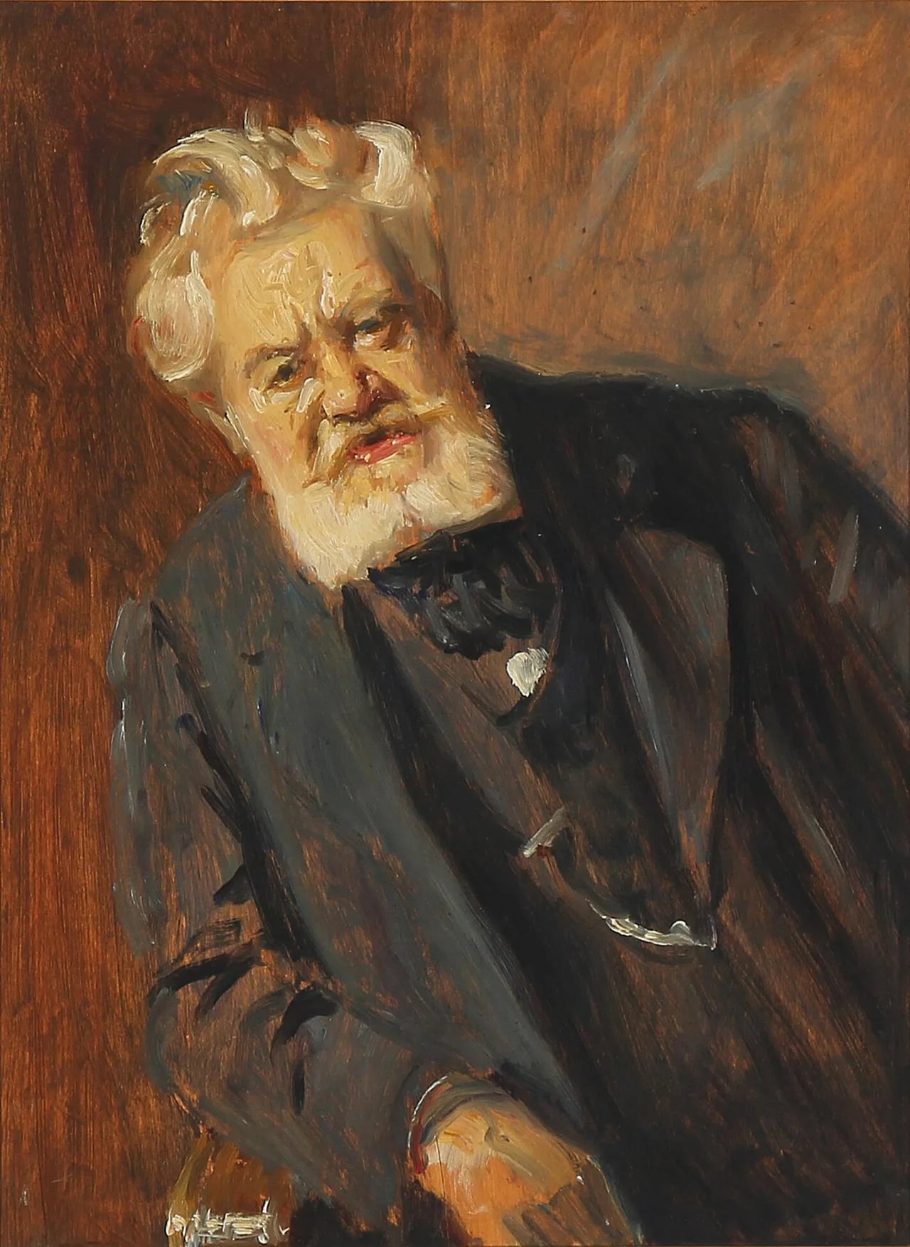 Porträt von Vilhelm Østergaard (1852–1928) – Gedenkseite