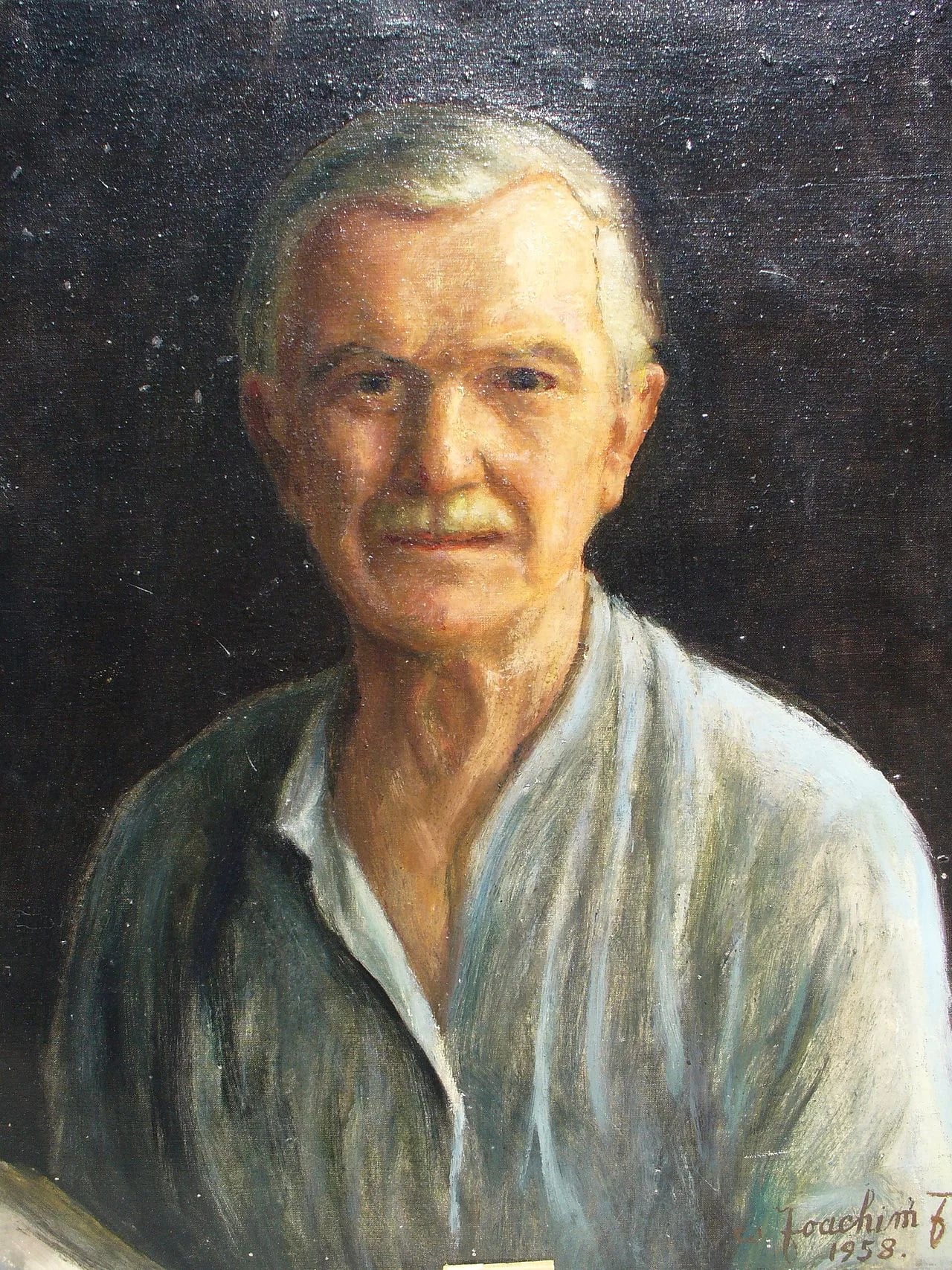 Portrait of Ferenc Joachim (1882–1964) – memorial page