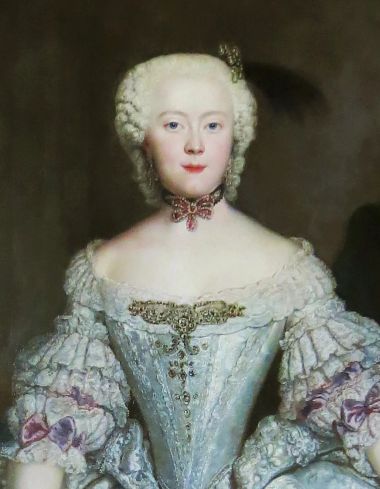 Porträt von Luise von Braunschweig-Wolfenbüttel (1722–1780) – Gedenkseite