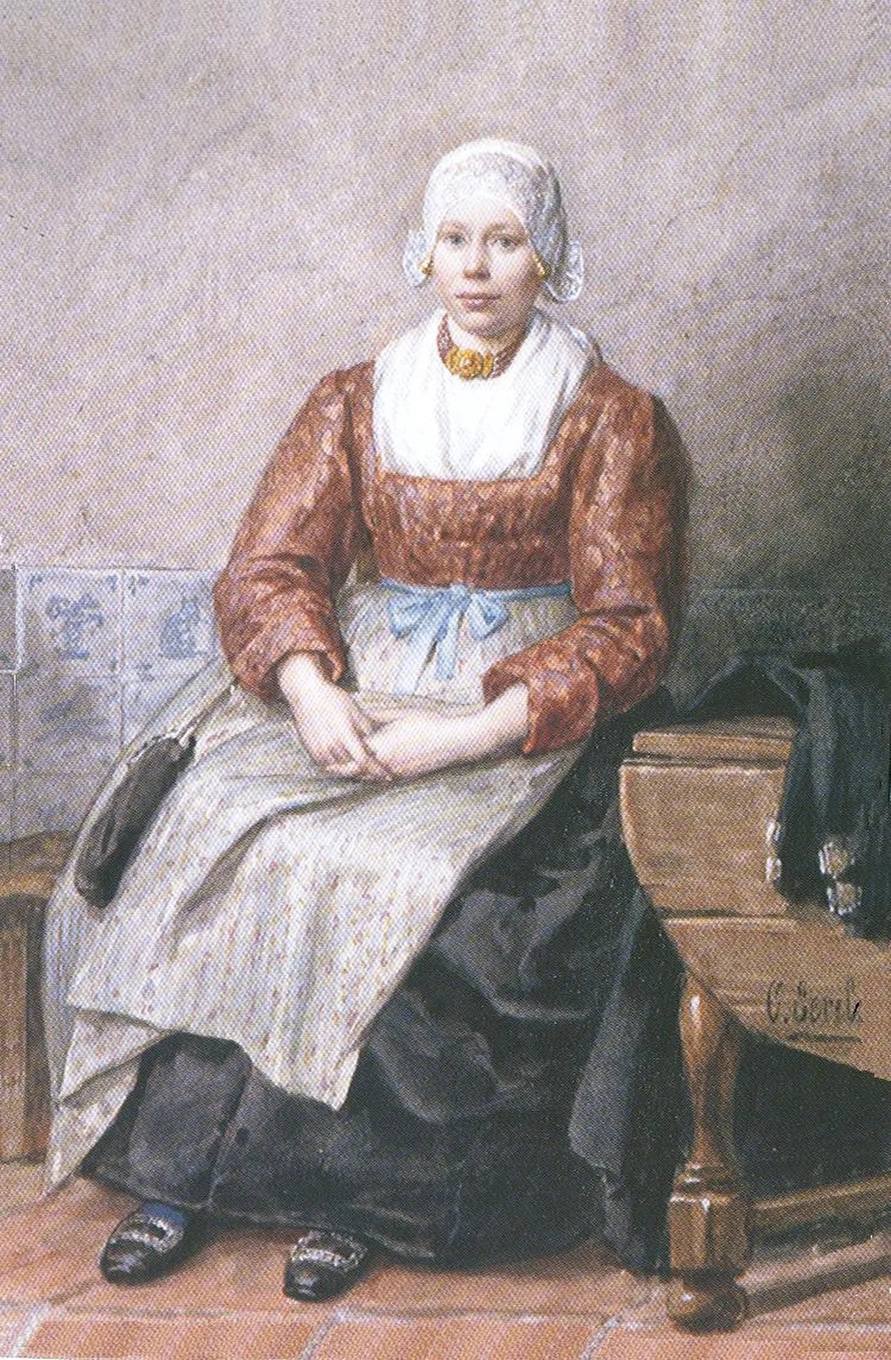 Portrait of Evertje Schouten (1852–1945) – memorial page