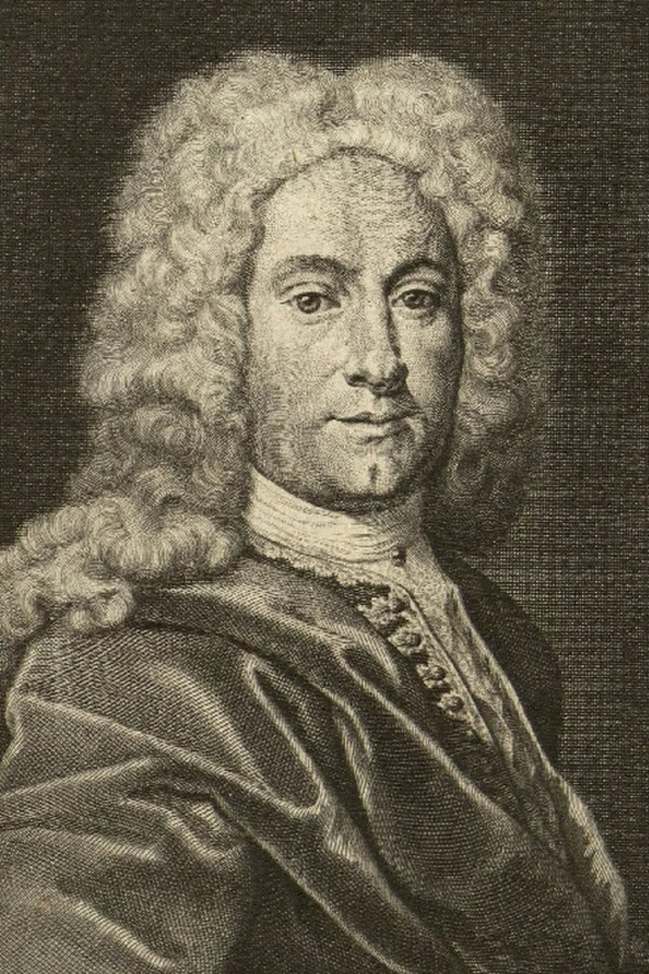 Porträt von Siegmund Jakob Apinus (1693–1732) – Gedenkseite
