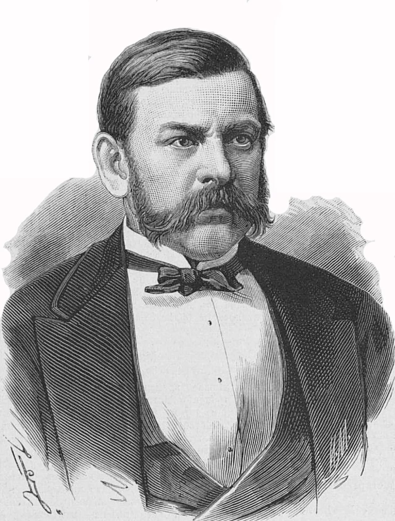 Porträt von Hipolit Korzeniowski (1827–1879) – Gedenkseite