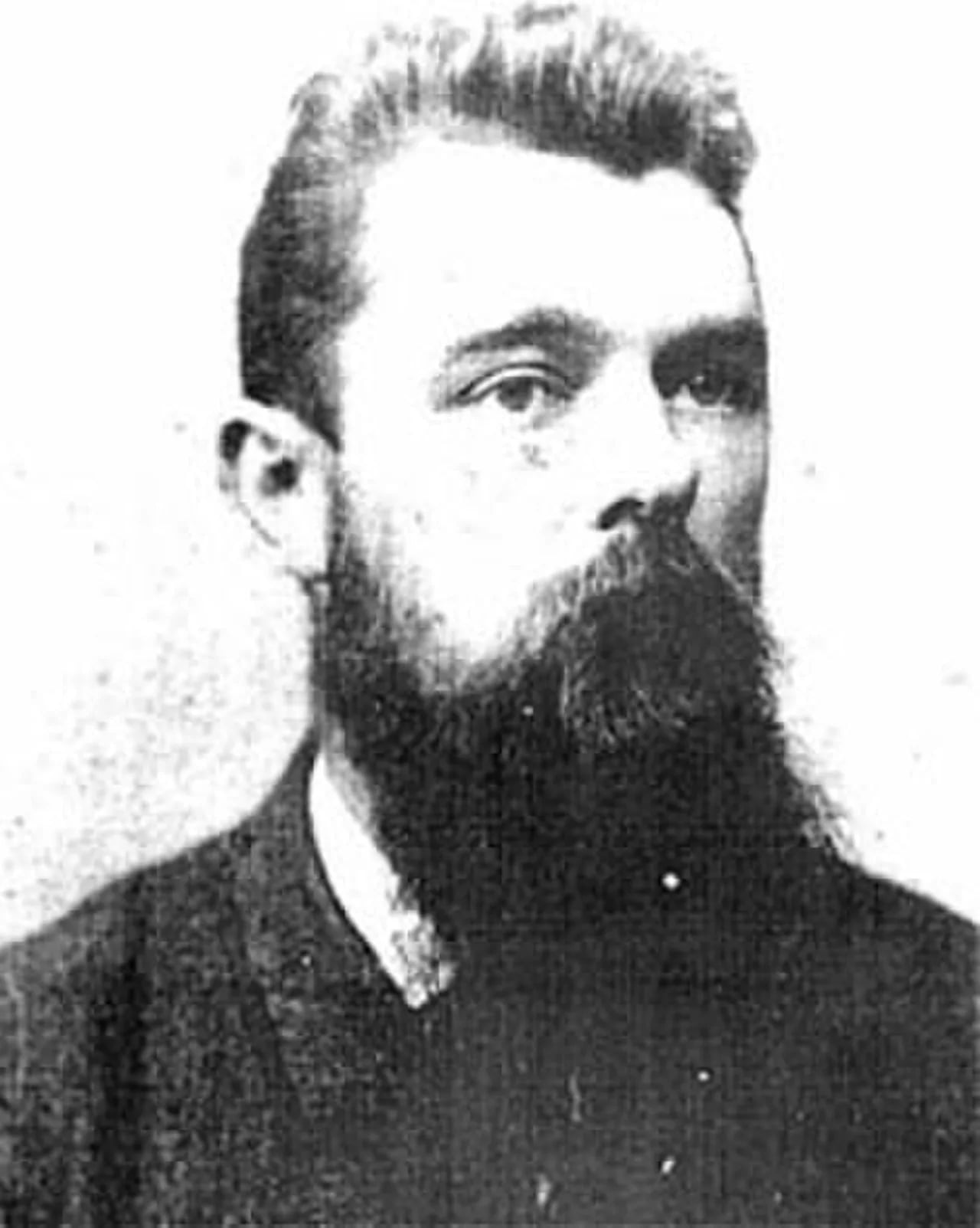 Porträt von Mikael Pedersen (1855–1929) – Gedenkseite