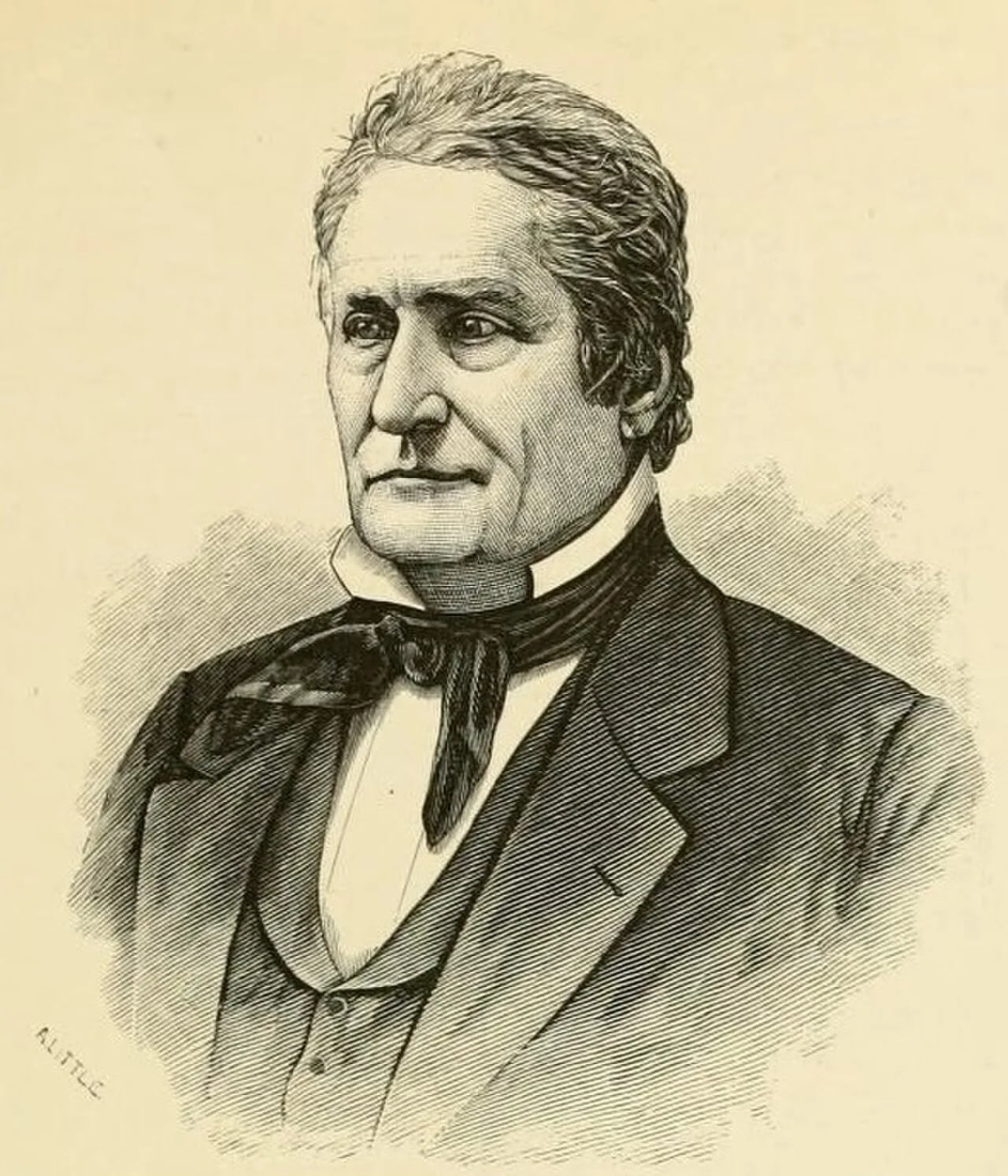 Porträt von Ransom H. Gillet (1800–1876) – Gedenkseite