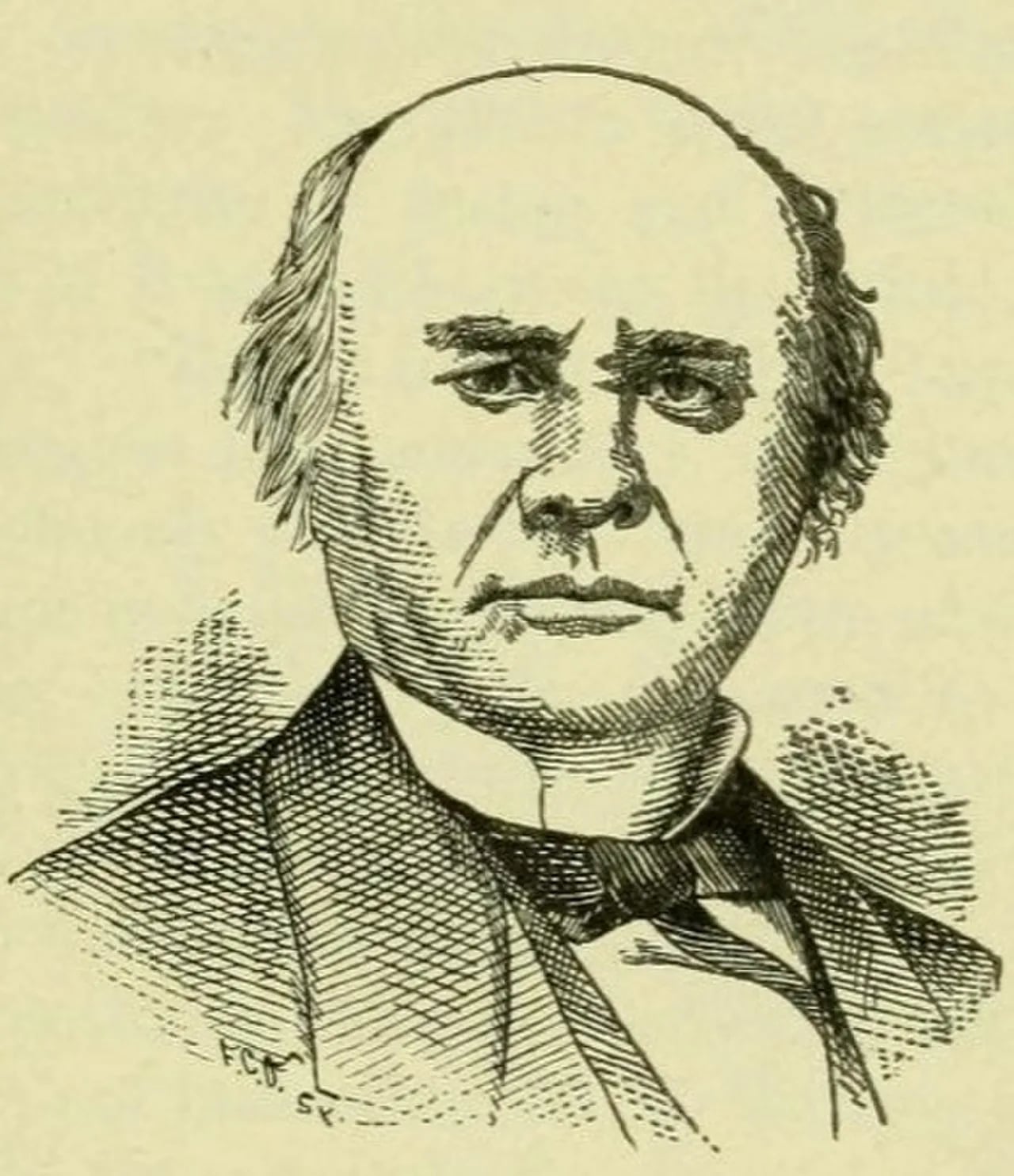 Porträt von Orlando Kellogg (1809–1865) – Gedenkseite