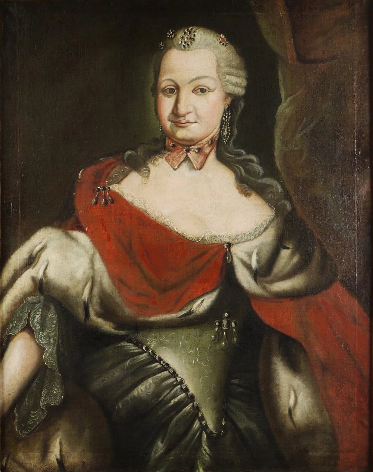 Portrait of Maria Franziska von Pfalz-Sulzbach (1724–1794) – memorial page