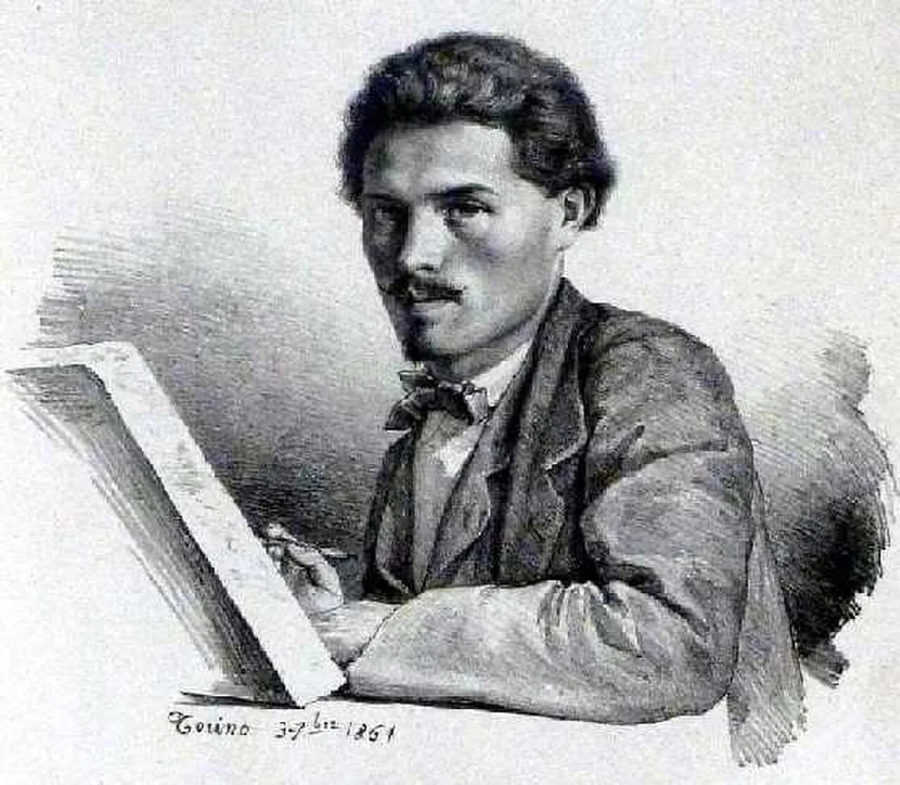 Portrait of Pier Celestino Gilardi (1837–1905) – memorial page