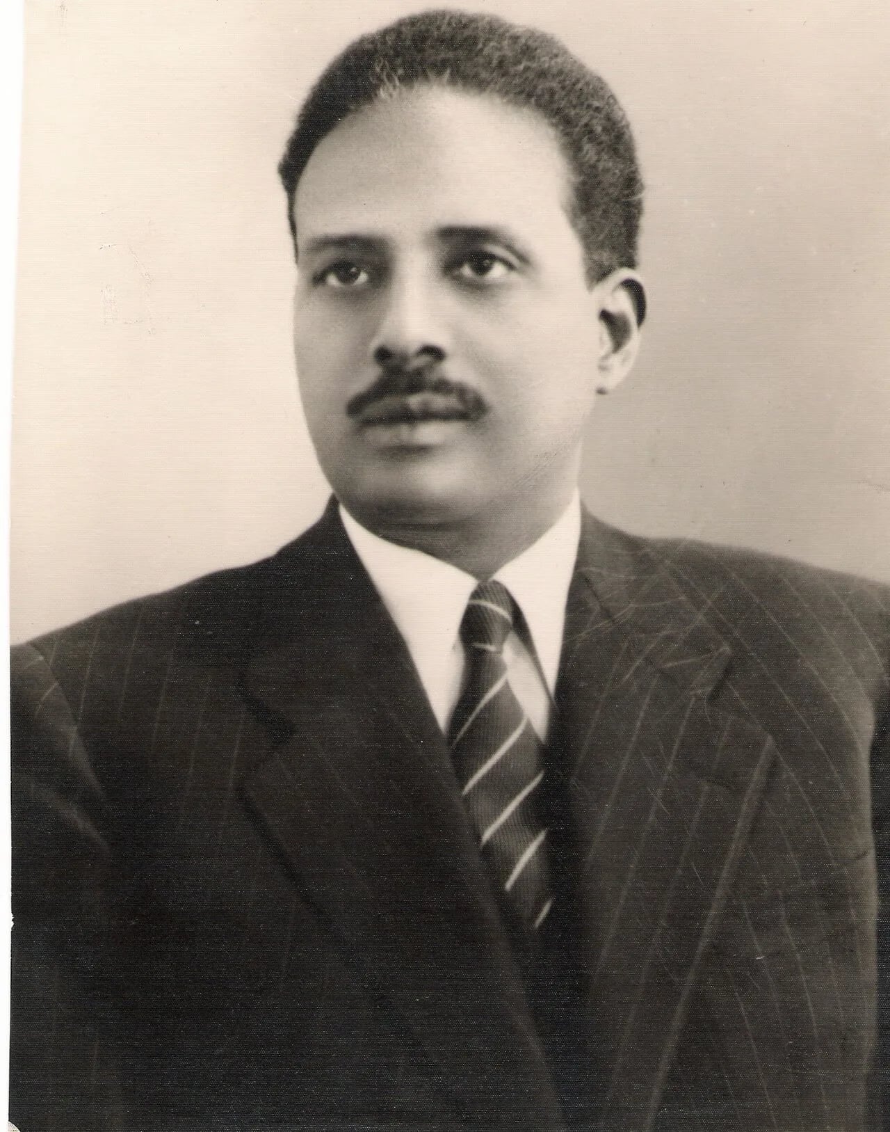 Porträt von Ambaye Wolde Mariam (1906–1954) – Gedenkseite