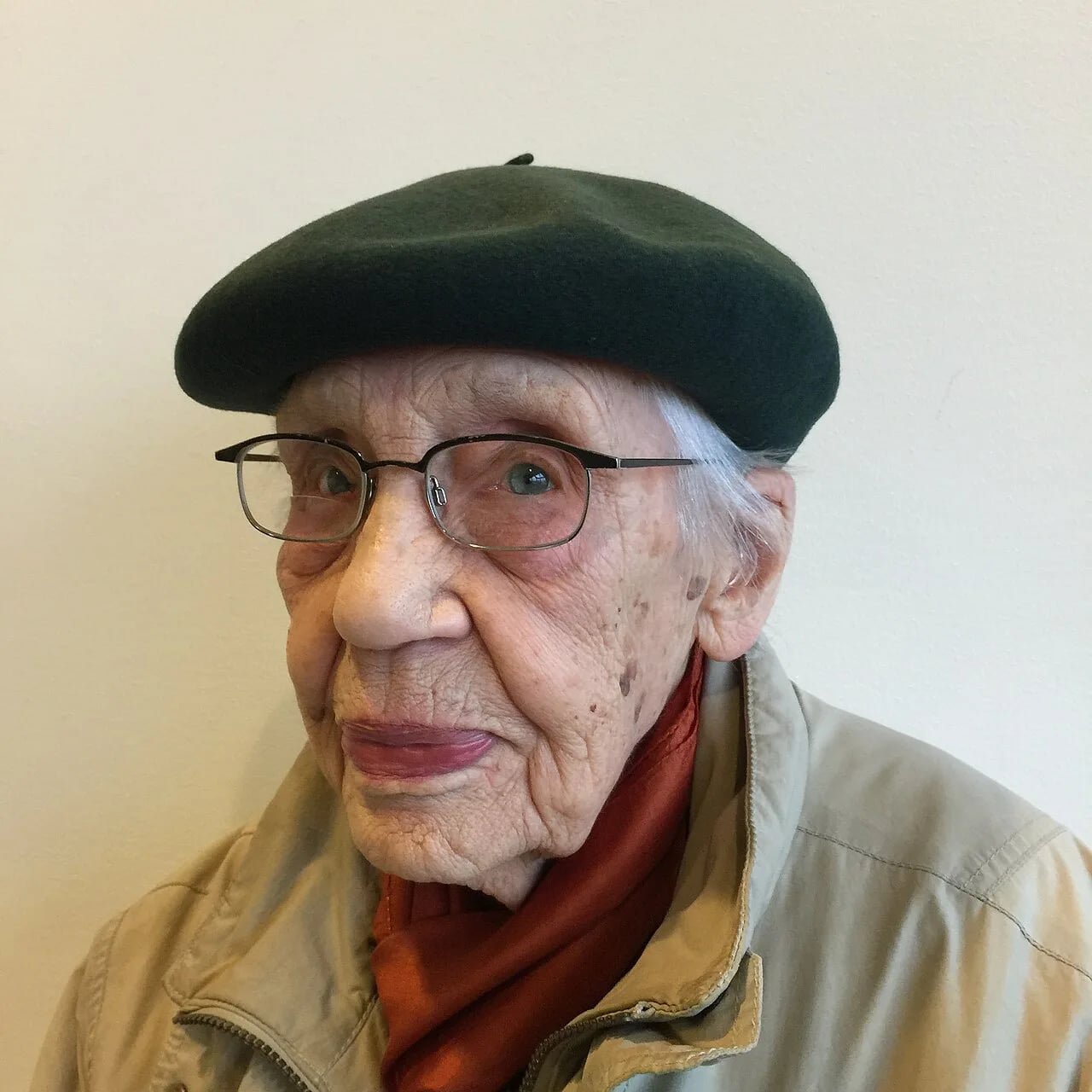 Porträt von Riek de Raat (1918–2018) – Gedenkseite