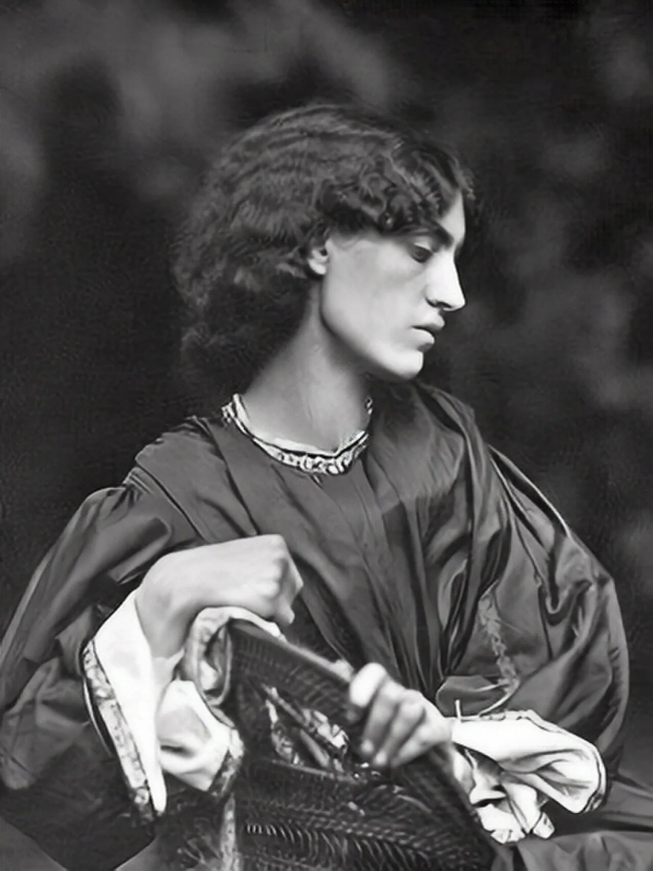 Portrait of Jane Morris (1839–1914) – memorial page