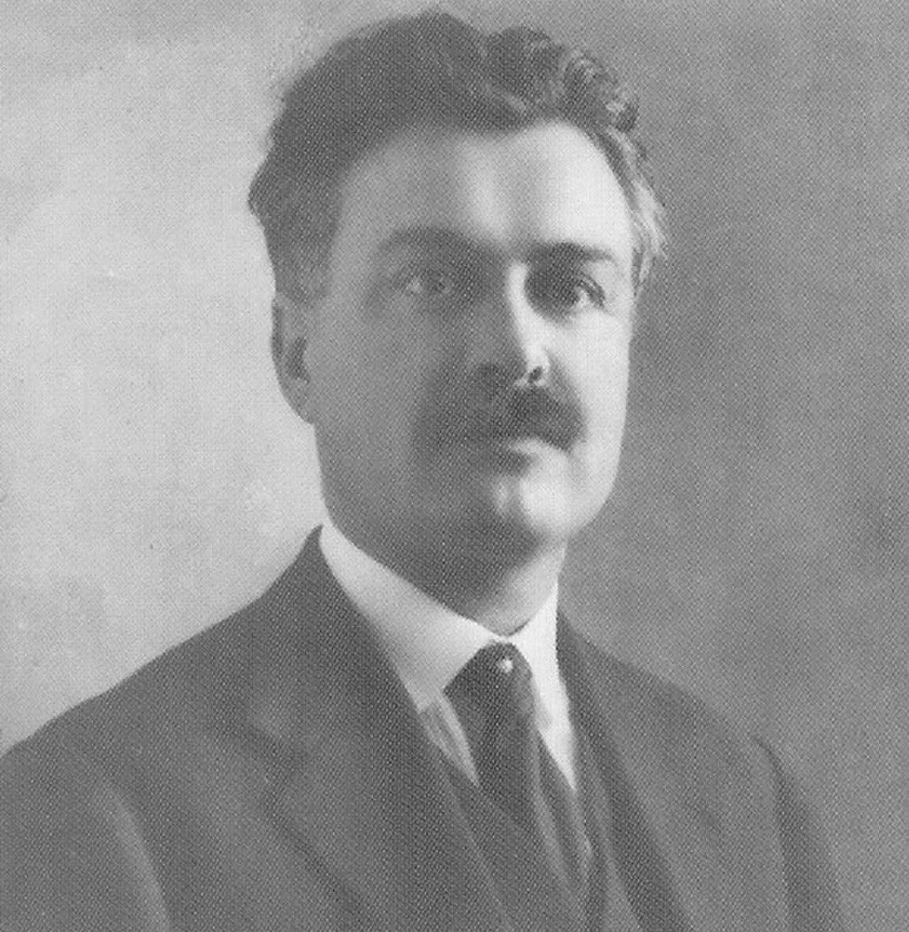 Porträt von Giovanni Conti (1882–1957) – Gedenkseite