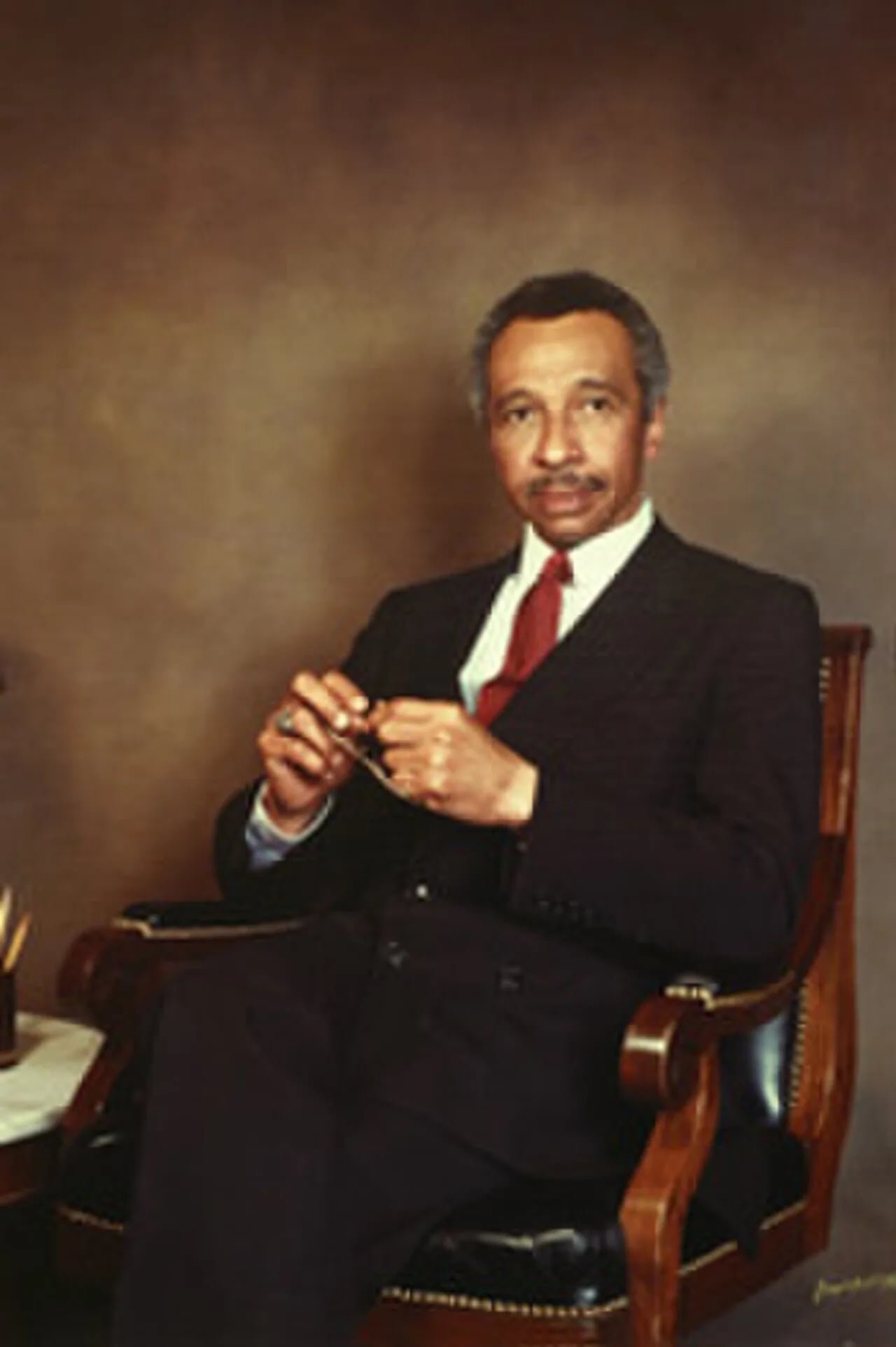 Porträt von Parren Mitchell (1922–2007) – Gedenkseite