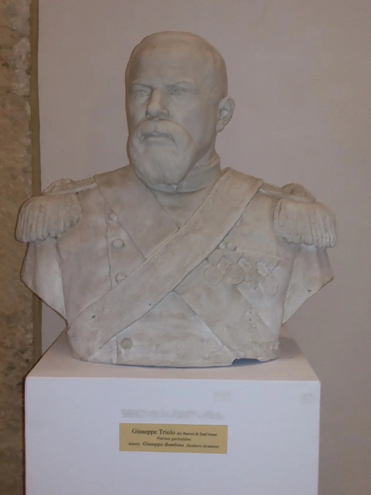 Portrait of Giuseppe Triolo (1816–1887) – memorial page