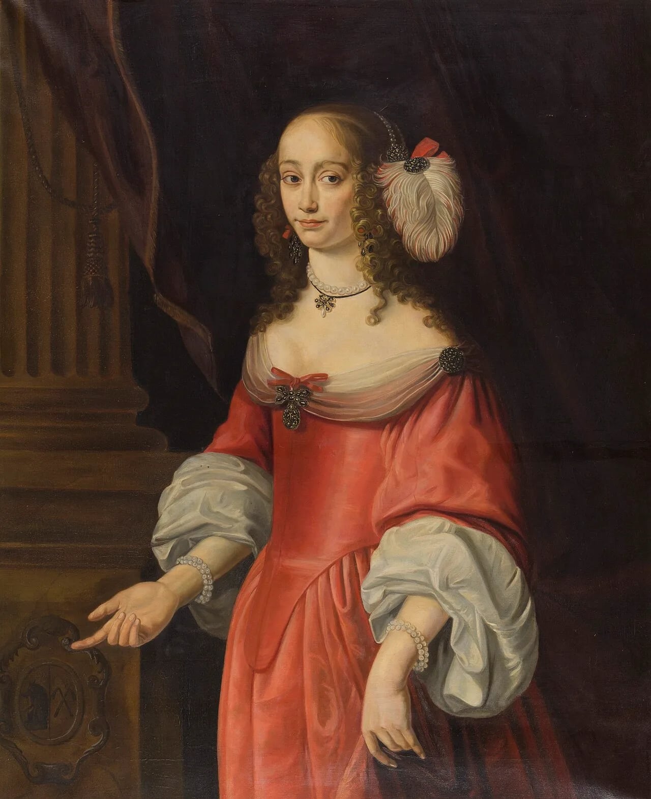 Porträt von Agneta Deutz (1633–1692) – Gedenkseite