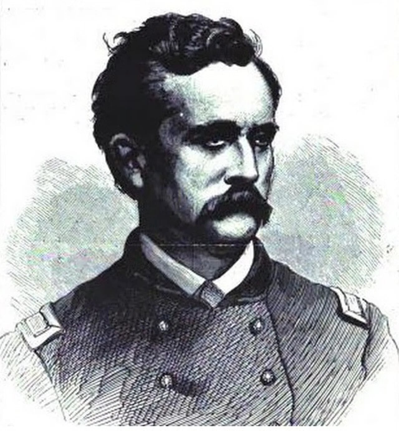 Porträt von George W. Cole (1827–1875) – Gedenkseite