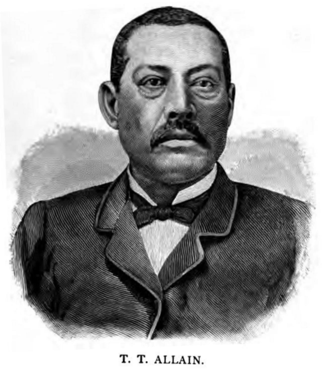 Portrait of Theophile T. Allain (1846–1917) – memorial page