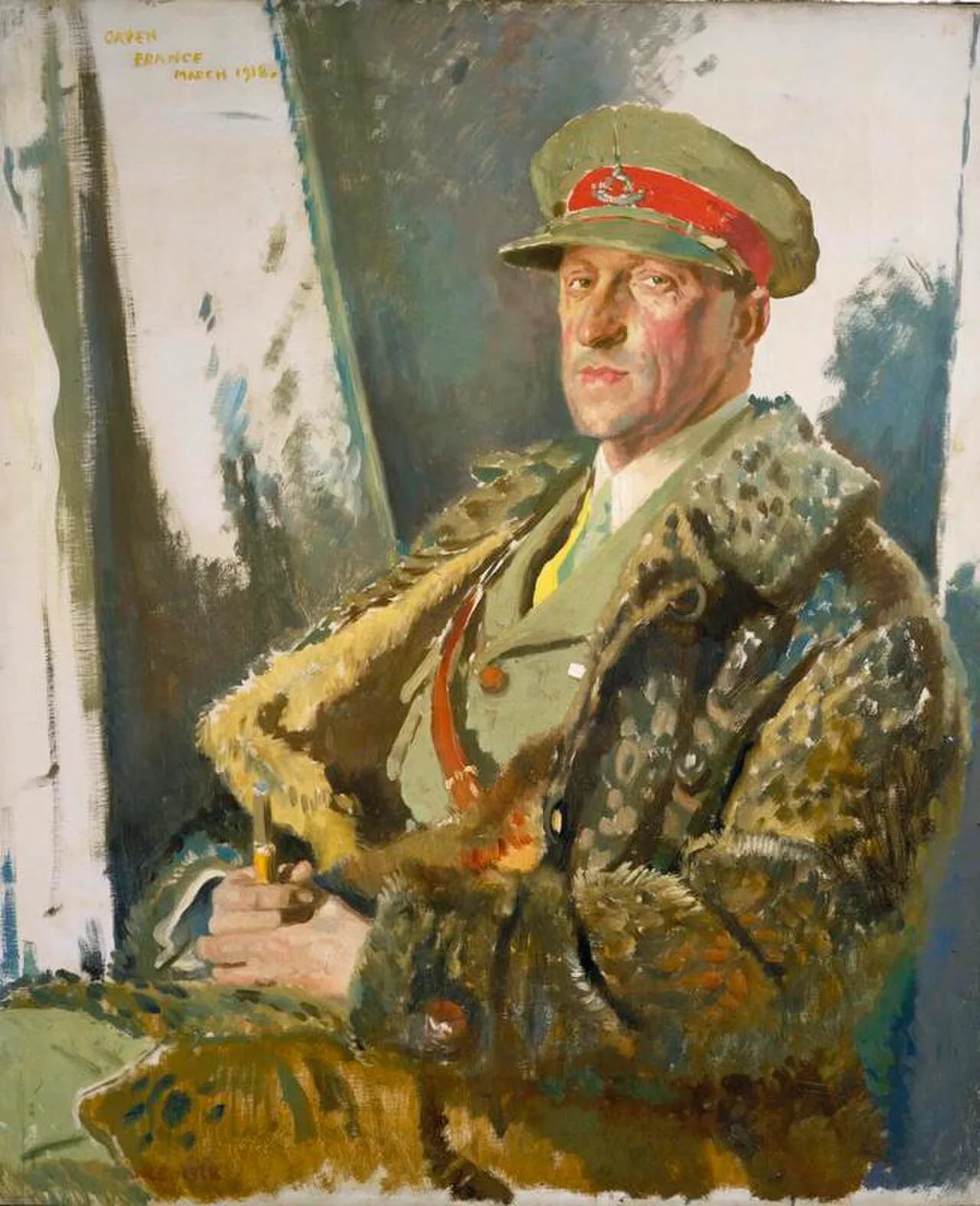 Porträt von Prinz Antônio Gastão von Brasilien (1881–1918) – Gedenkseite