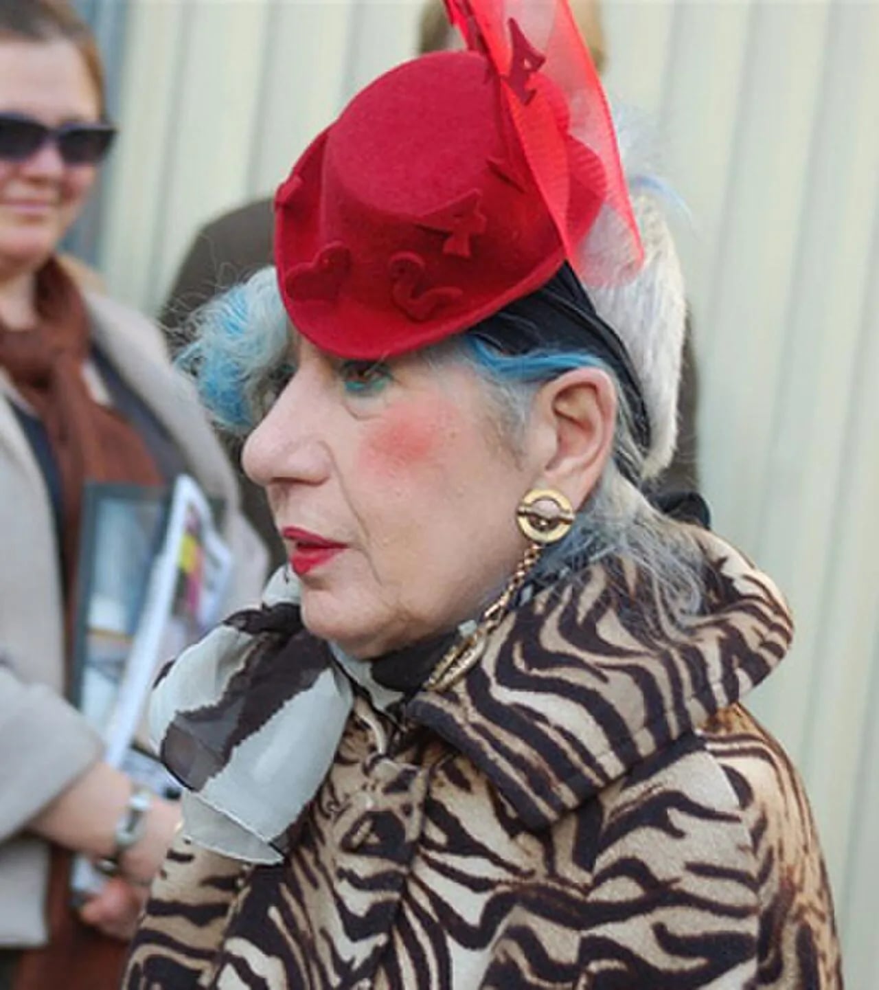 Portrait of Anna Piaggi (1931–2012) – memorial page