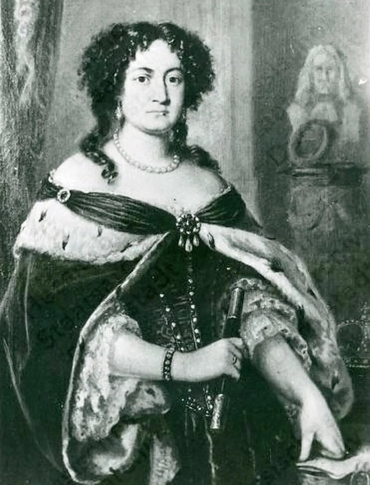 Porträt von Elisabeth Dorothea von Sachsen-Gotha-Altenburg (1640–1709) – Gedenkseite