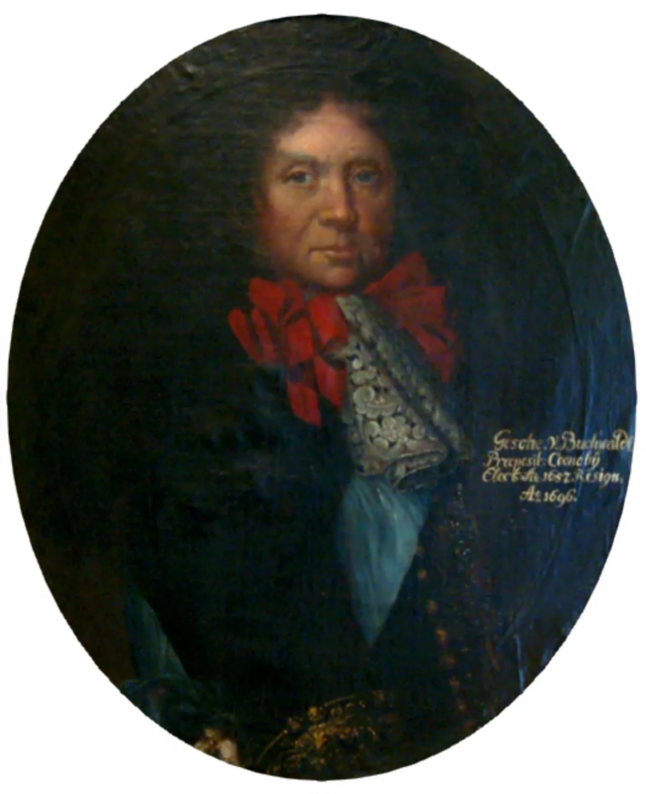 Porträt von Gosche von Buchwaldt (1624–1700) – Gedenkseite