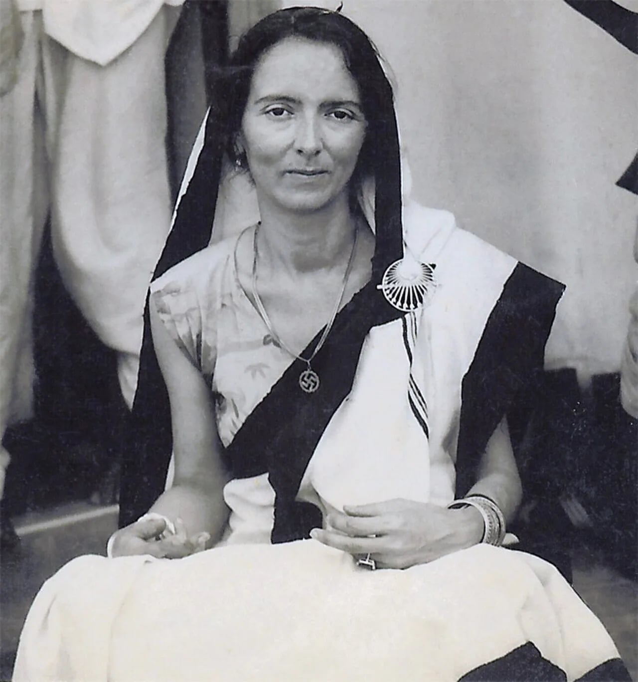 Portrait of Savitri Devi (1905–1982) – memorial page