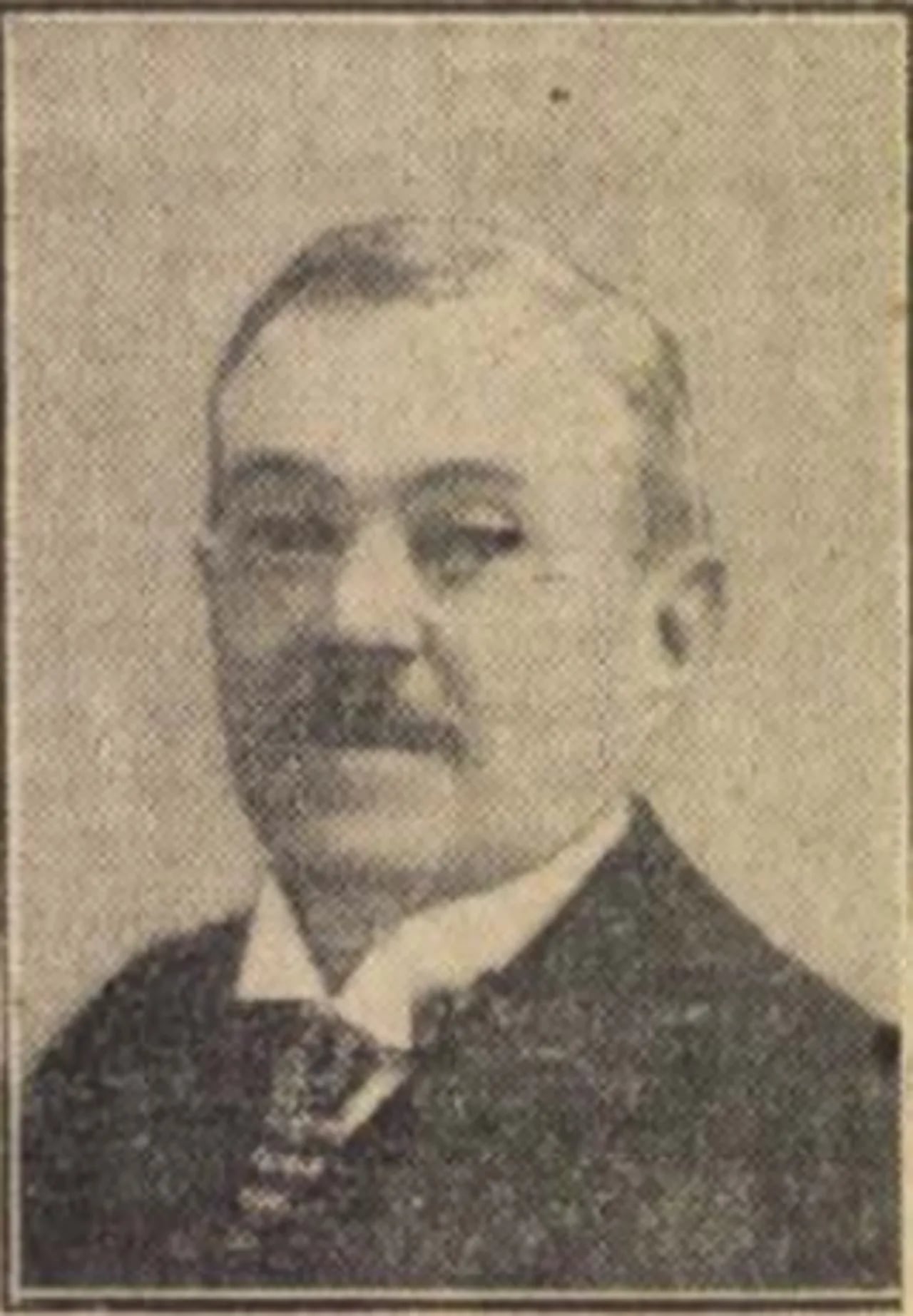 Porträt von Géza Bosnyák (1863–1935) – Gedenkseite
