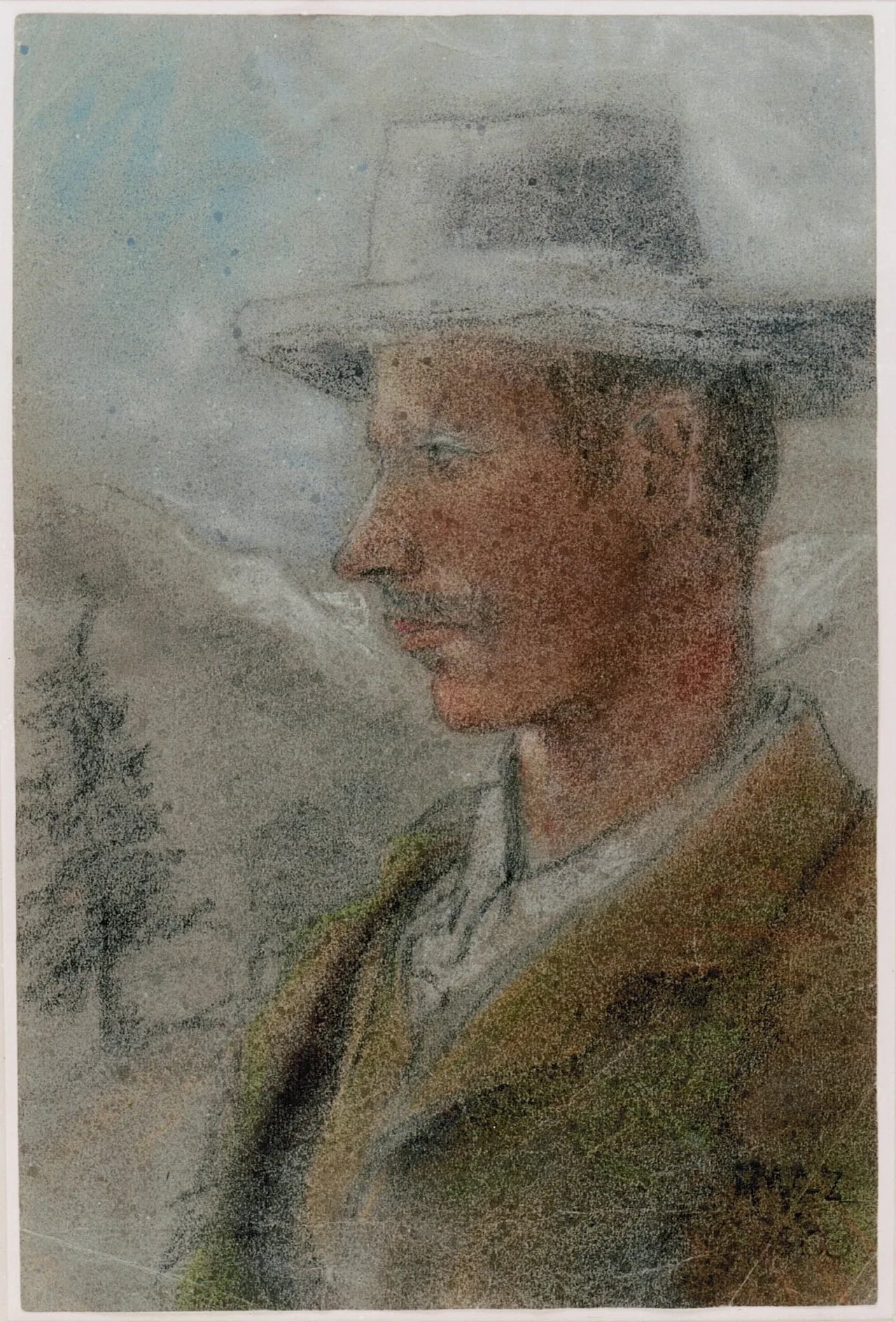 Portrait of Josef Lochmatter (1872–1915) – memorial page