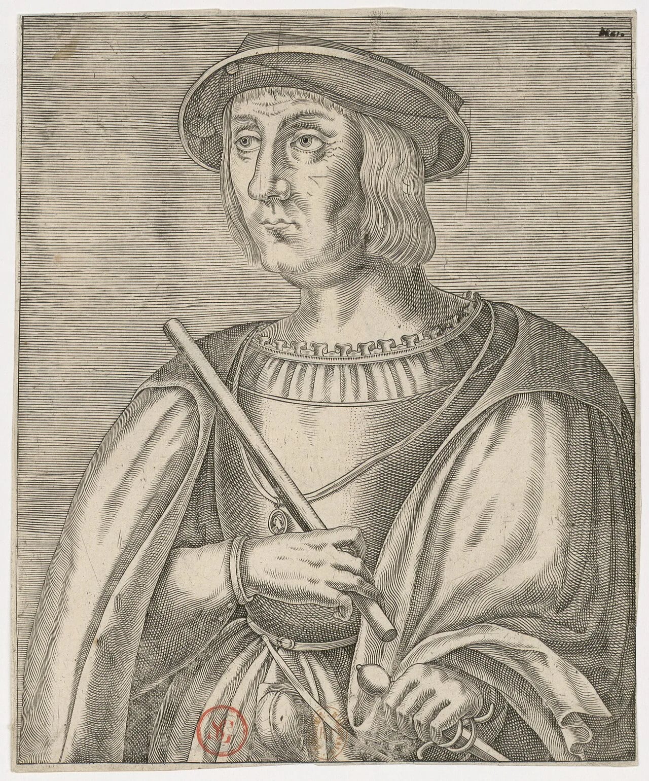 Porträt von Jacques de la Palice (1470–1525) – Gedenkseite