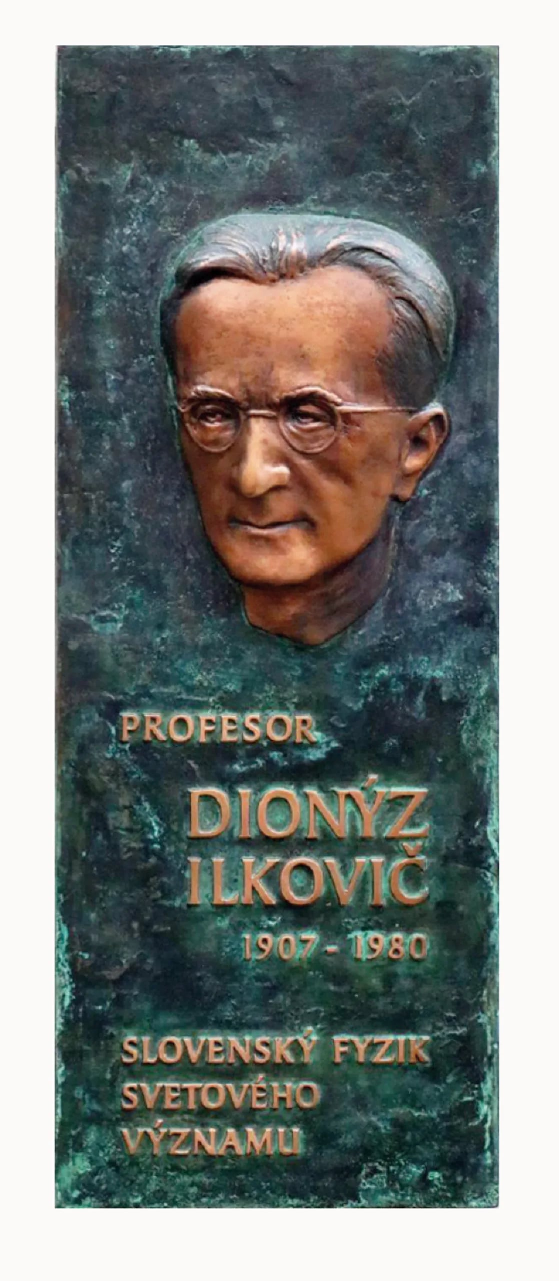 Portrait of Dionýz Ilkovič (1907–1980) – memorial page