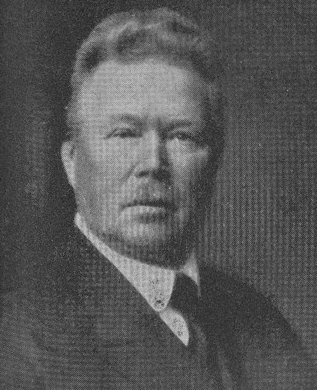 Porträt von Paavo Ahava (1872–1944) – Gedenkseite